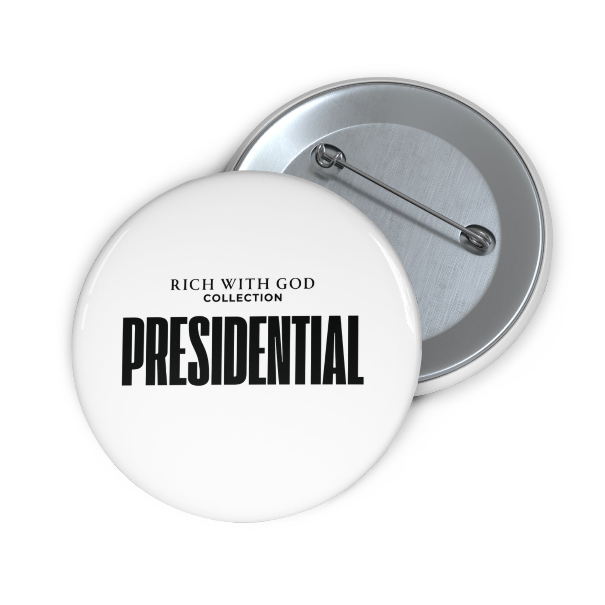 "Presidential" Pin Button