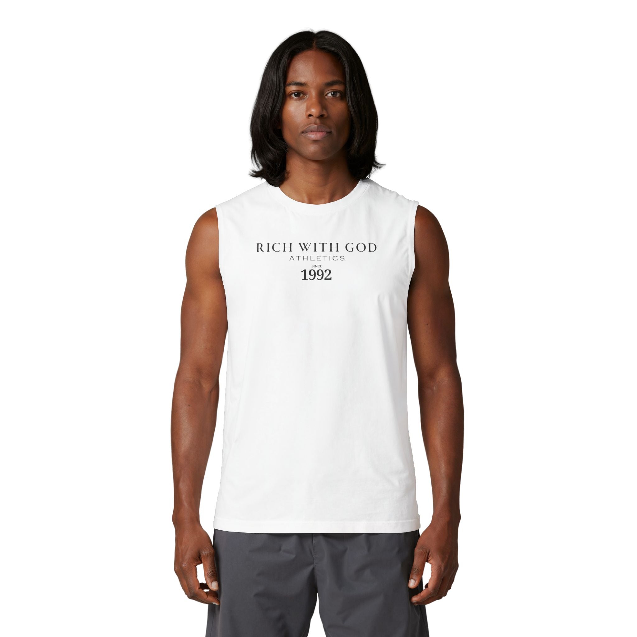 Rich With God Athletics Muscle Tank