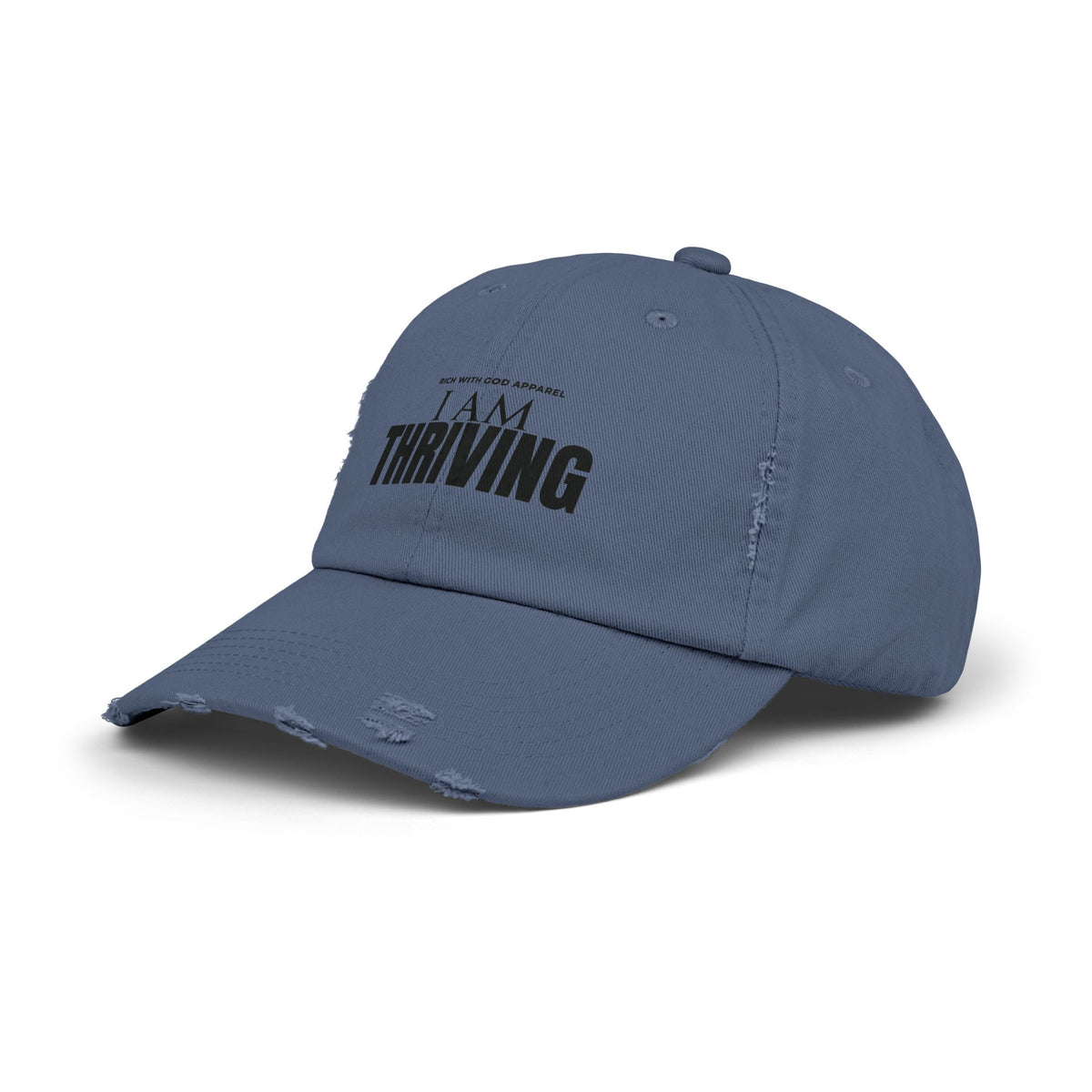 I Am Thriving Unisex Distressed Cap
