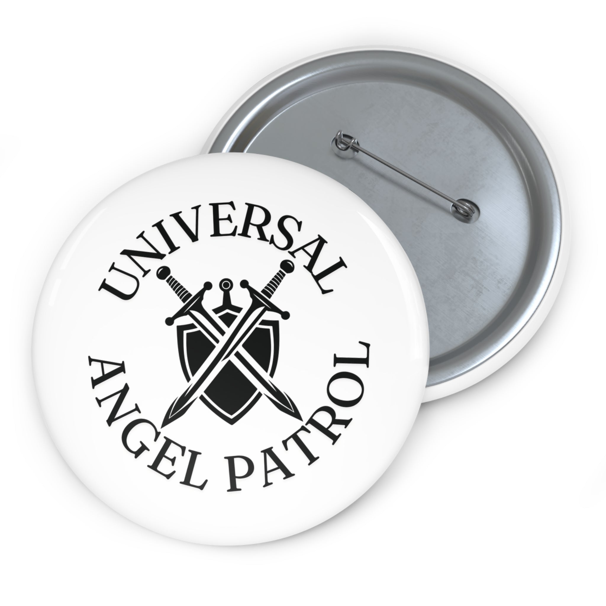 "Universal Angel Patrol" Pin Button