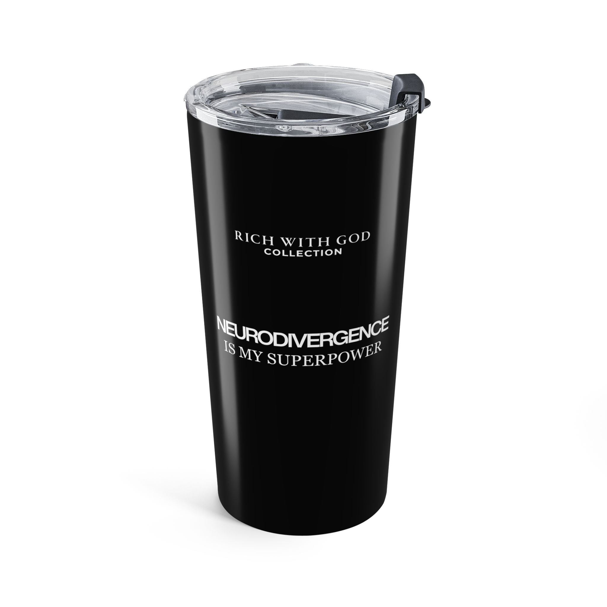 Neurodivergence is My Superpower Tumbler 20oz