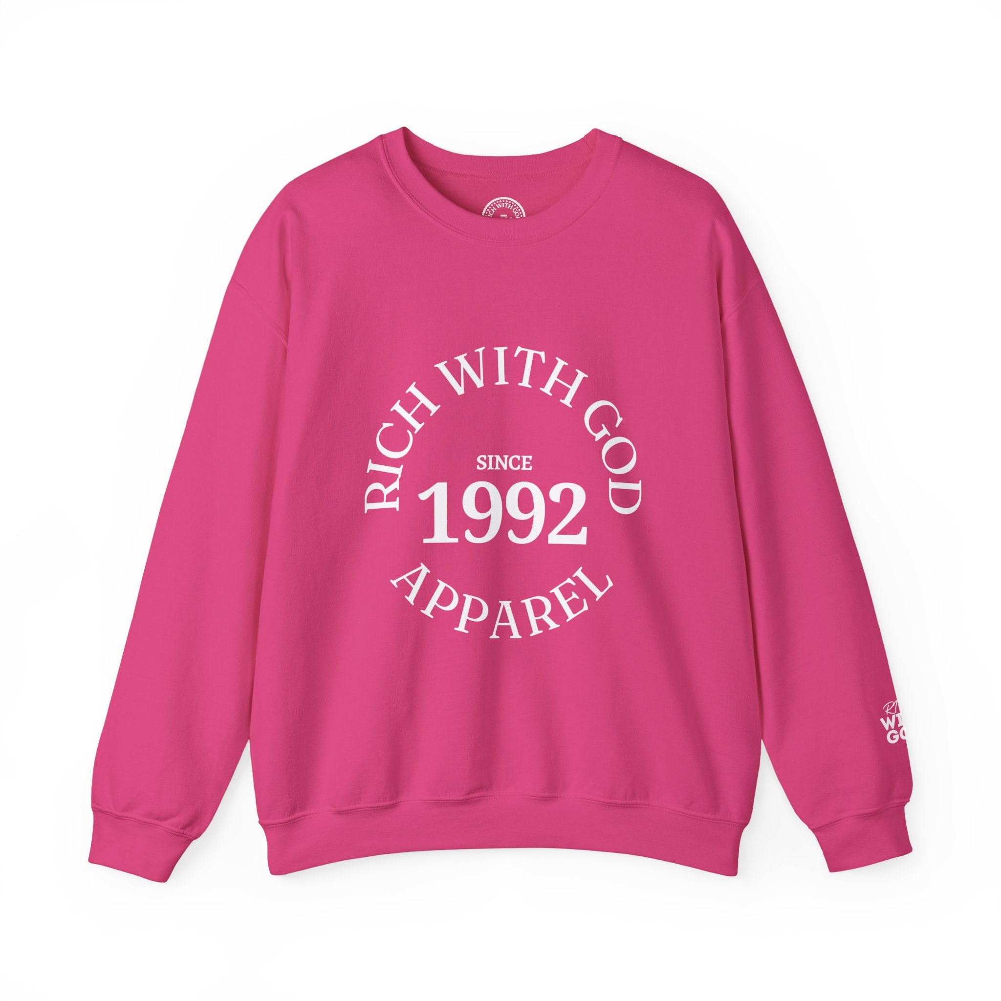 Rich With God Original Crewneck — God Provides Edition