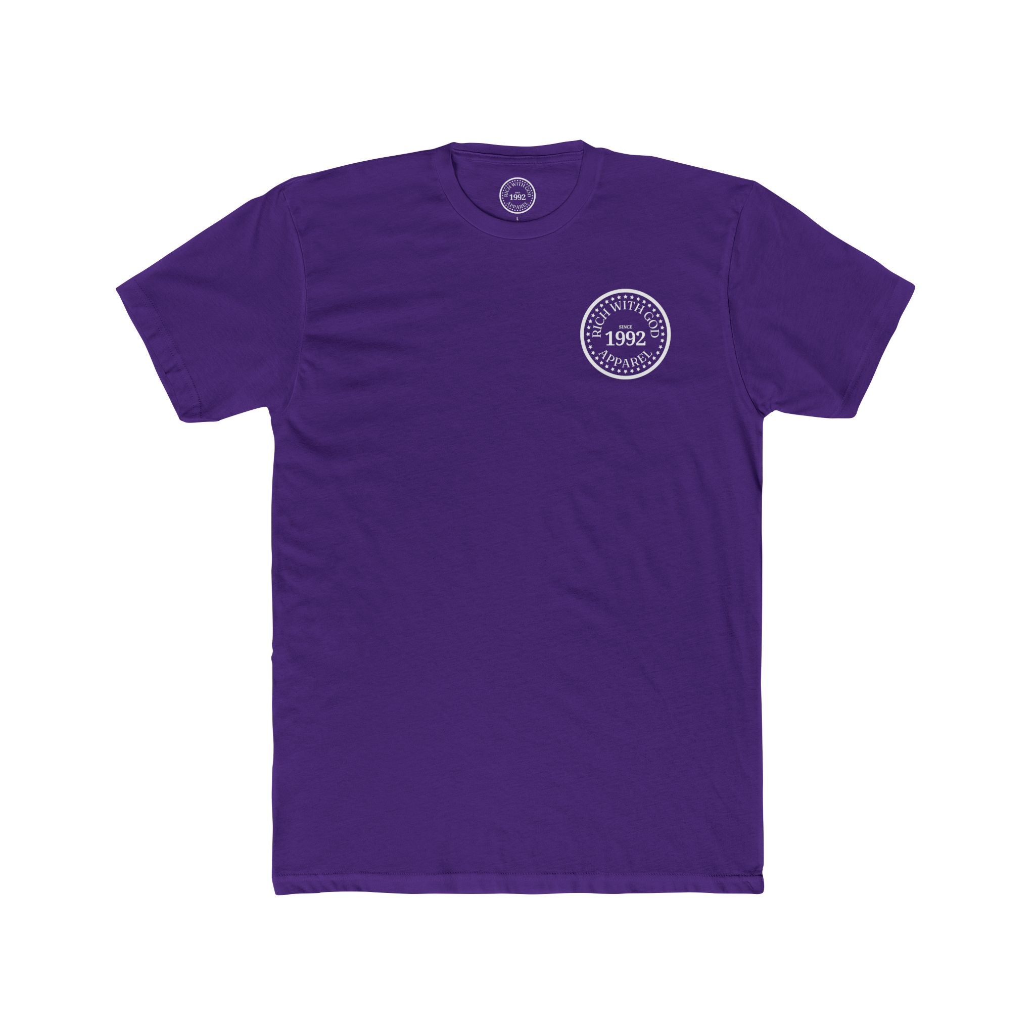 Rich With God Since 1992 Crew Tee