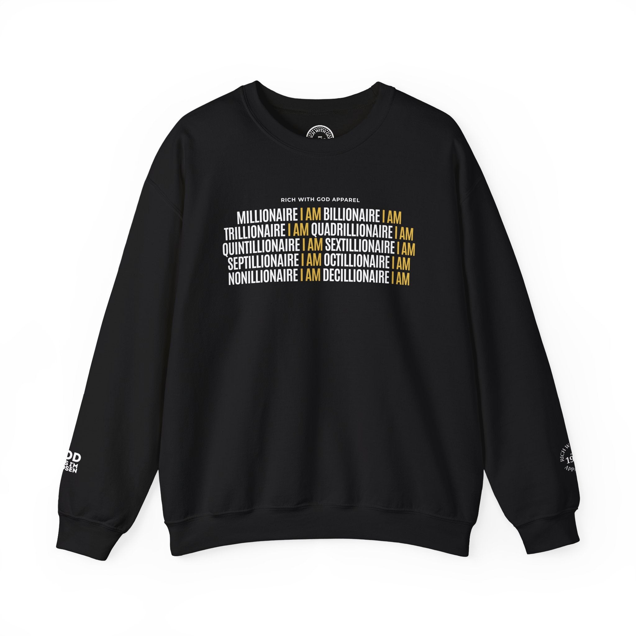 Millionaire I Am Billionaire I Am Crewneck Sweatshirt