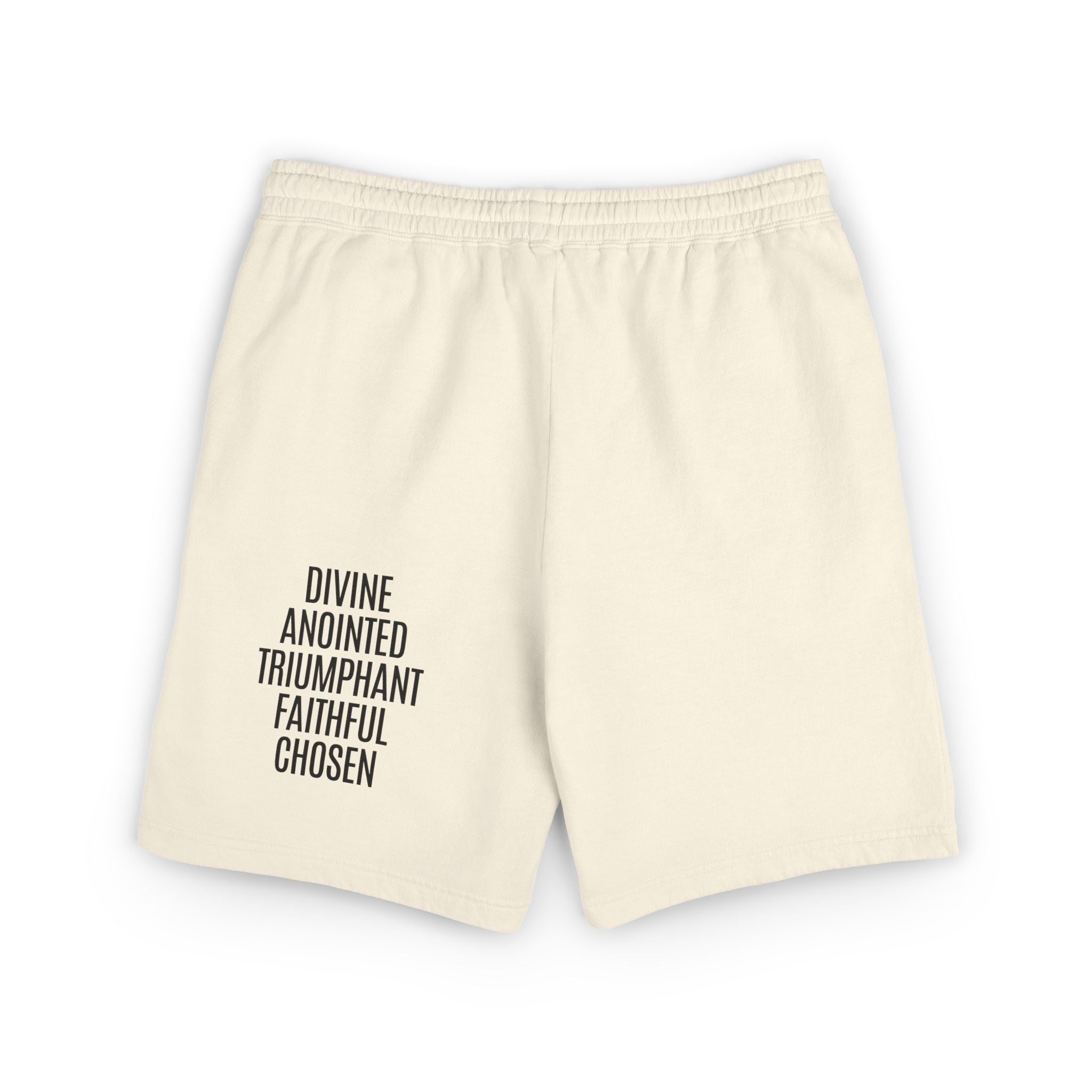 Rich With God Unisex Garment-Dyed Lightweight Fleece Sweat Shorts