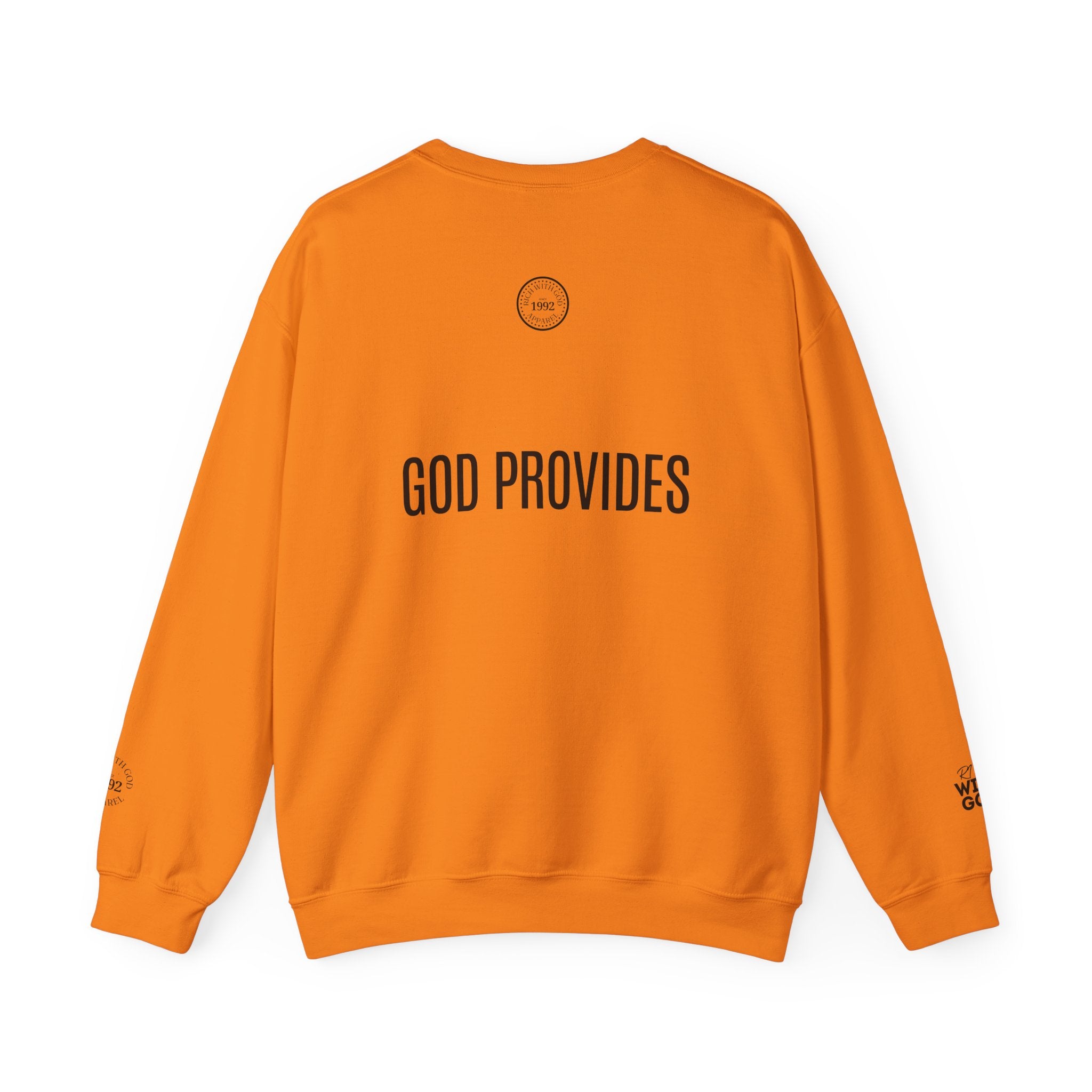 Rich With God Matthew 6:33 Crewneck Sweatshirt