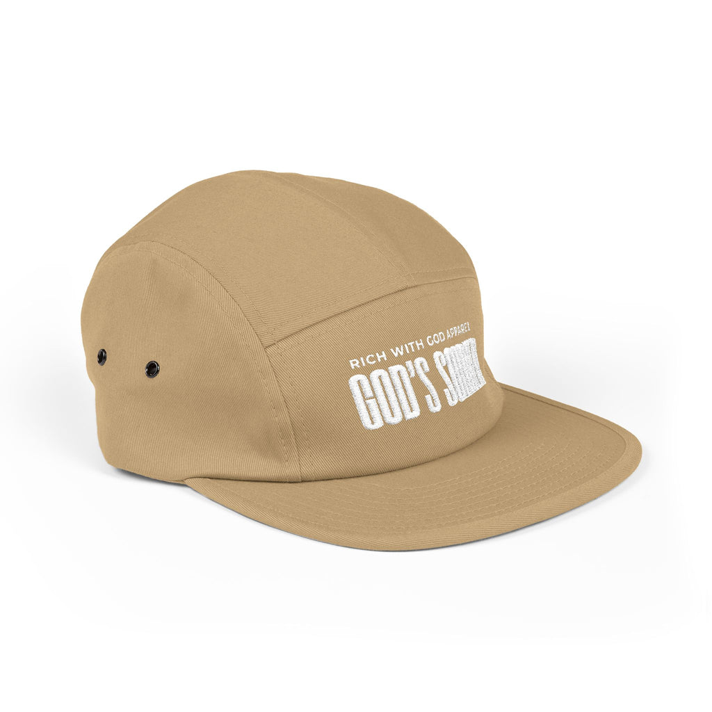 God's Soldier 5 Panel Cap (Embroidery)