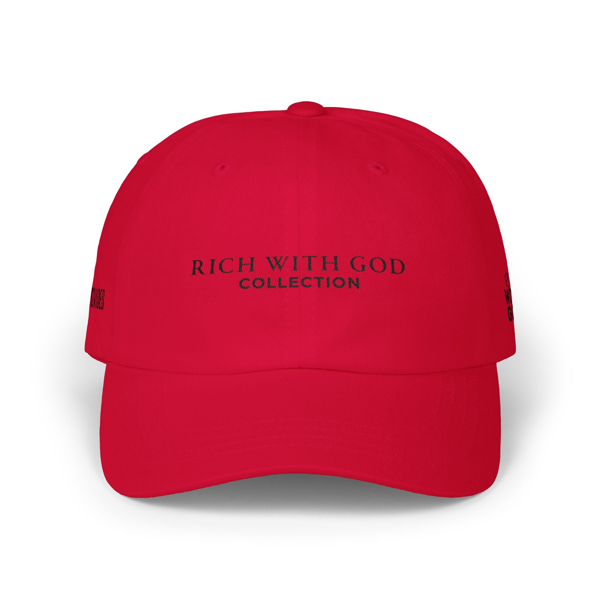 Rich With God Collection Classic Dad Cap