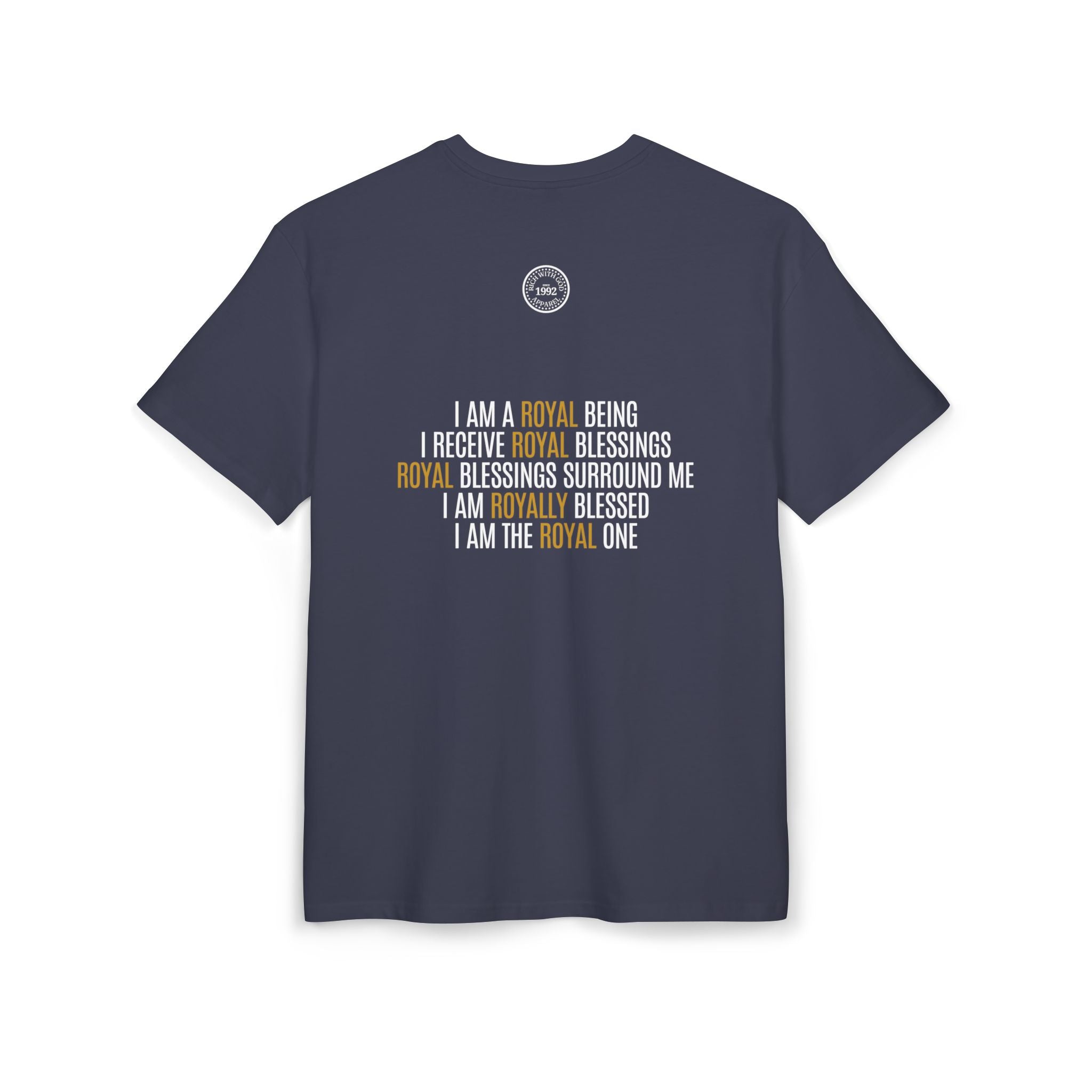 I Am Royalty Oversized Graphic Tee