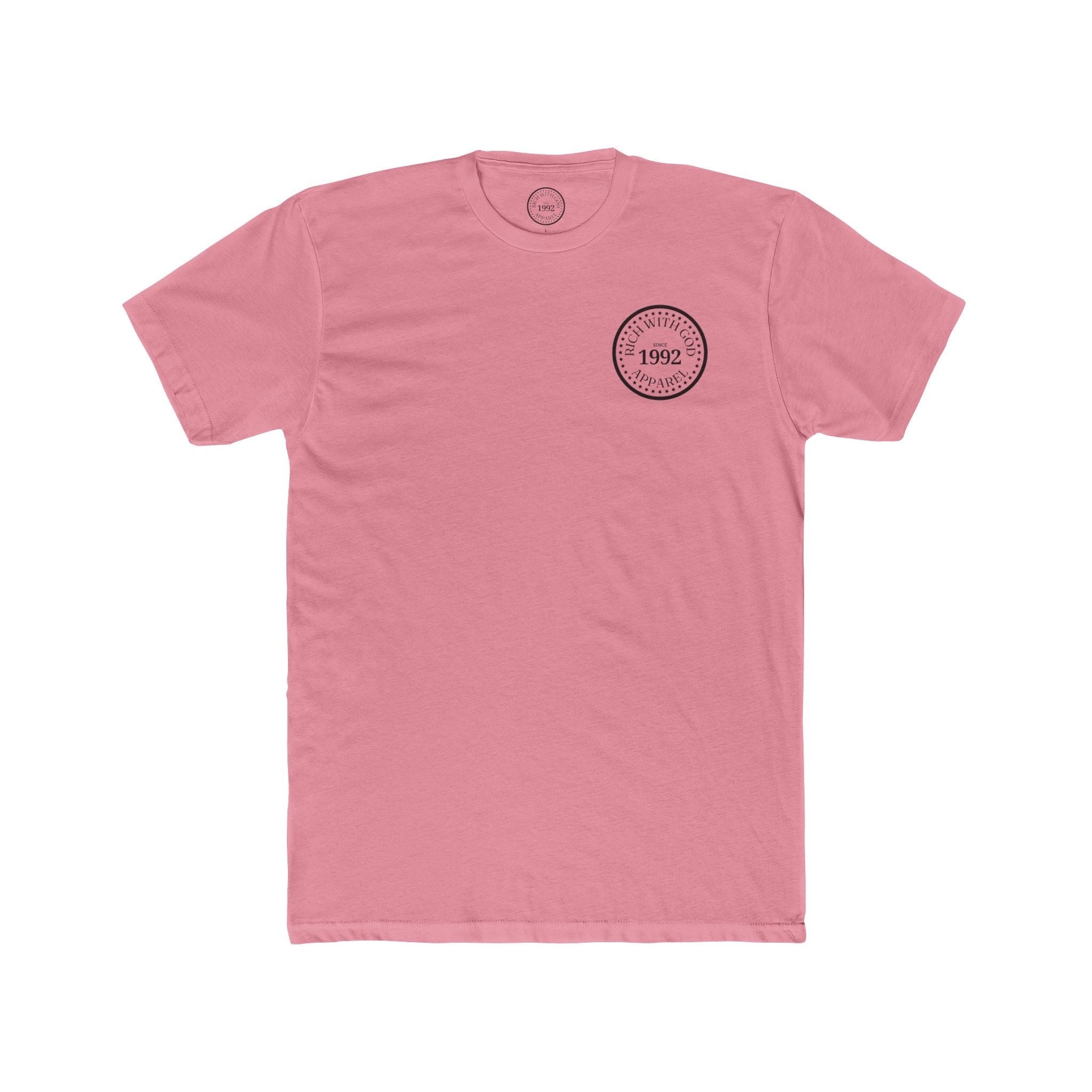 Rich With God Since 1992 Crew Tee