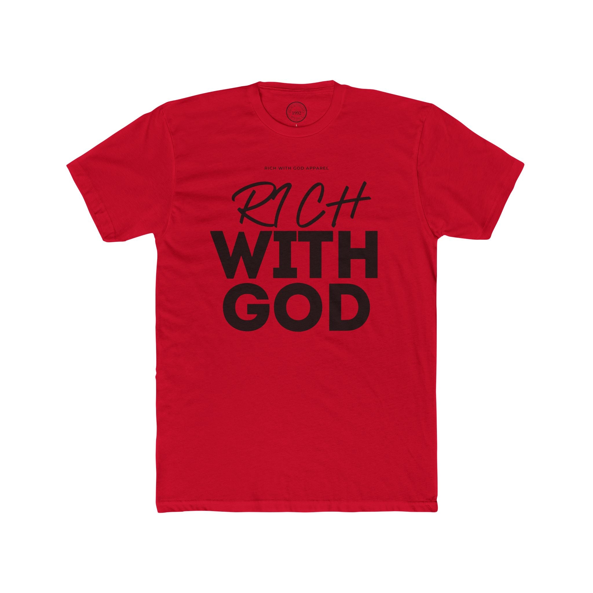 Rich With God Crew Tee