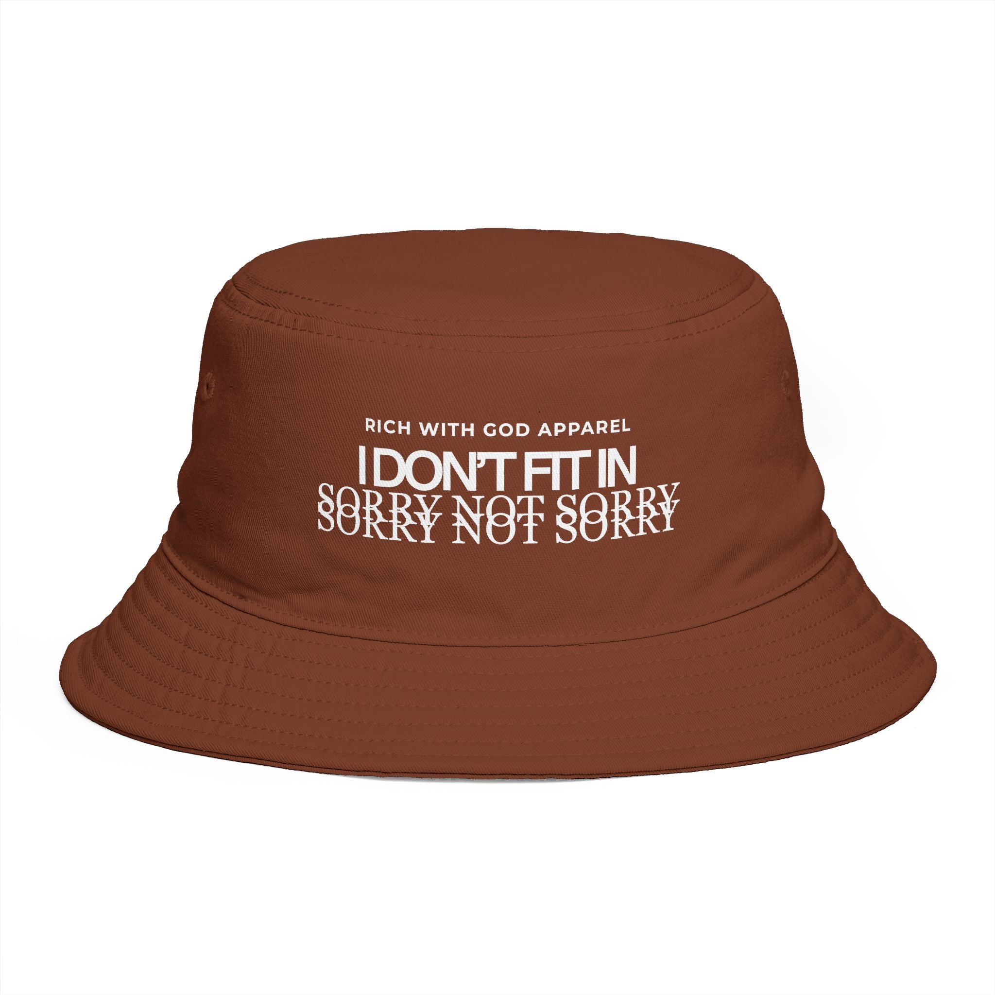 I Don't Fit In Bucket Hat