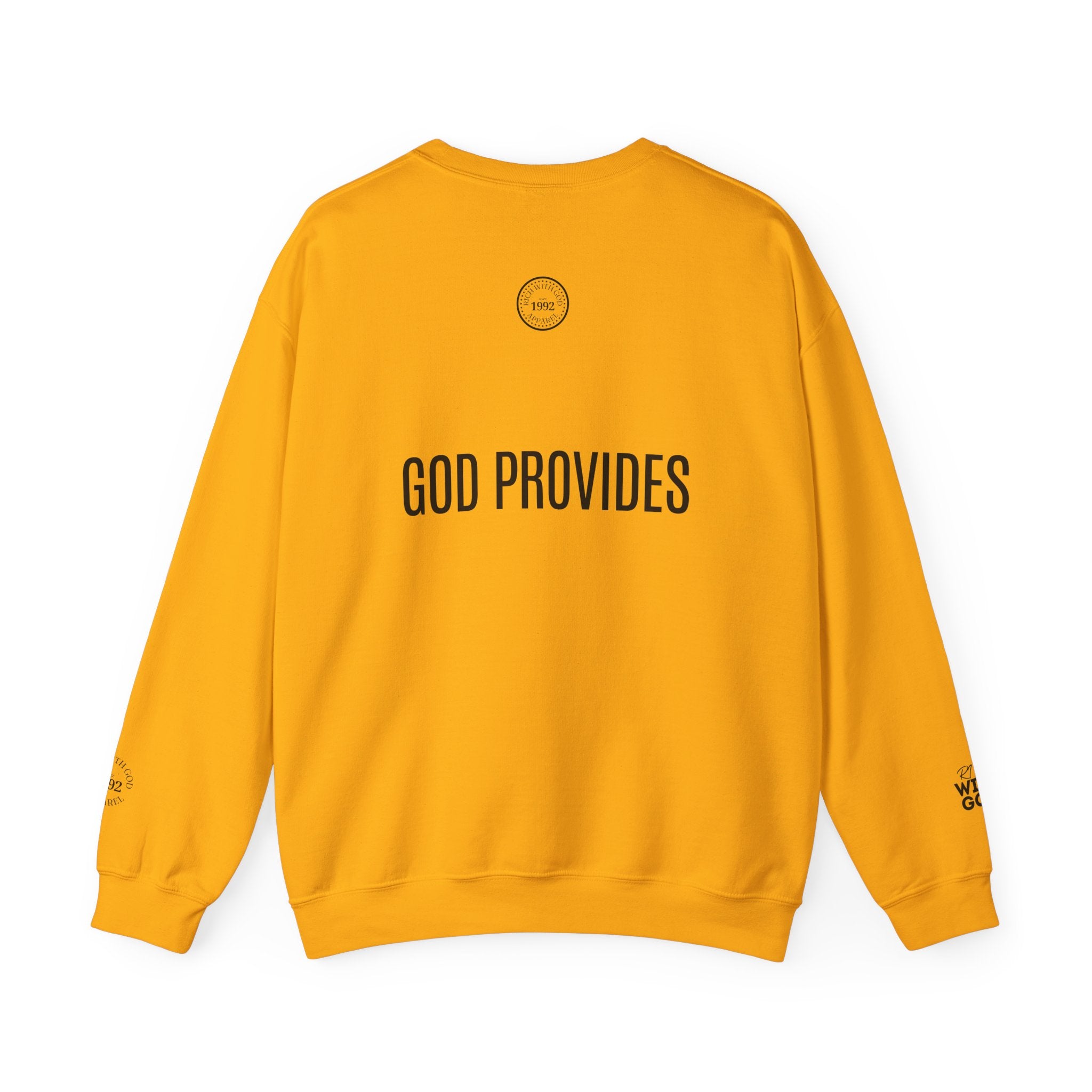 Rich With God Matthew 6:33 Crewneck Sweatshirt