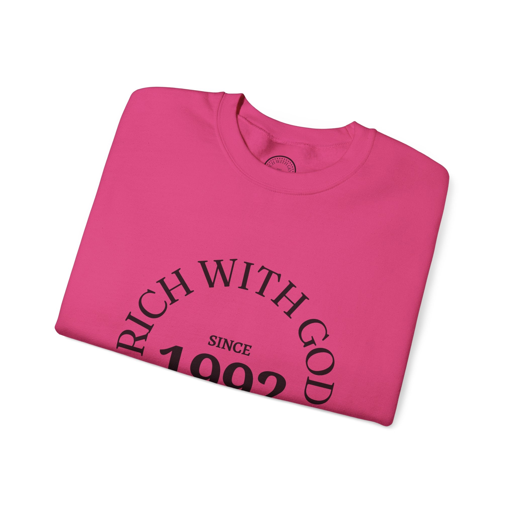 Rich With God Original Crewneck — God Provides Edition
