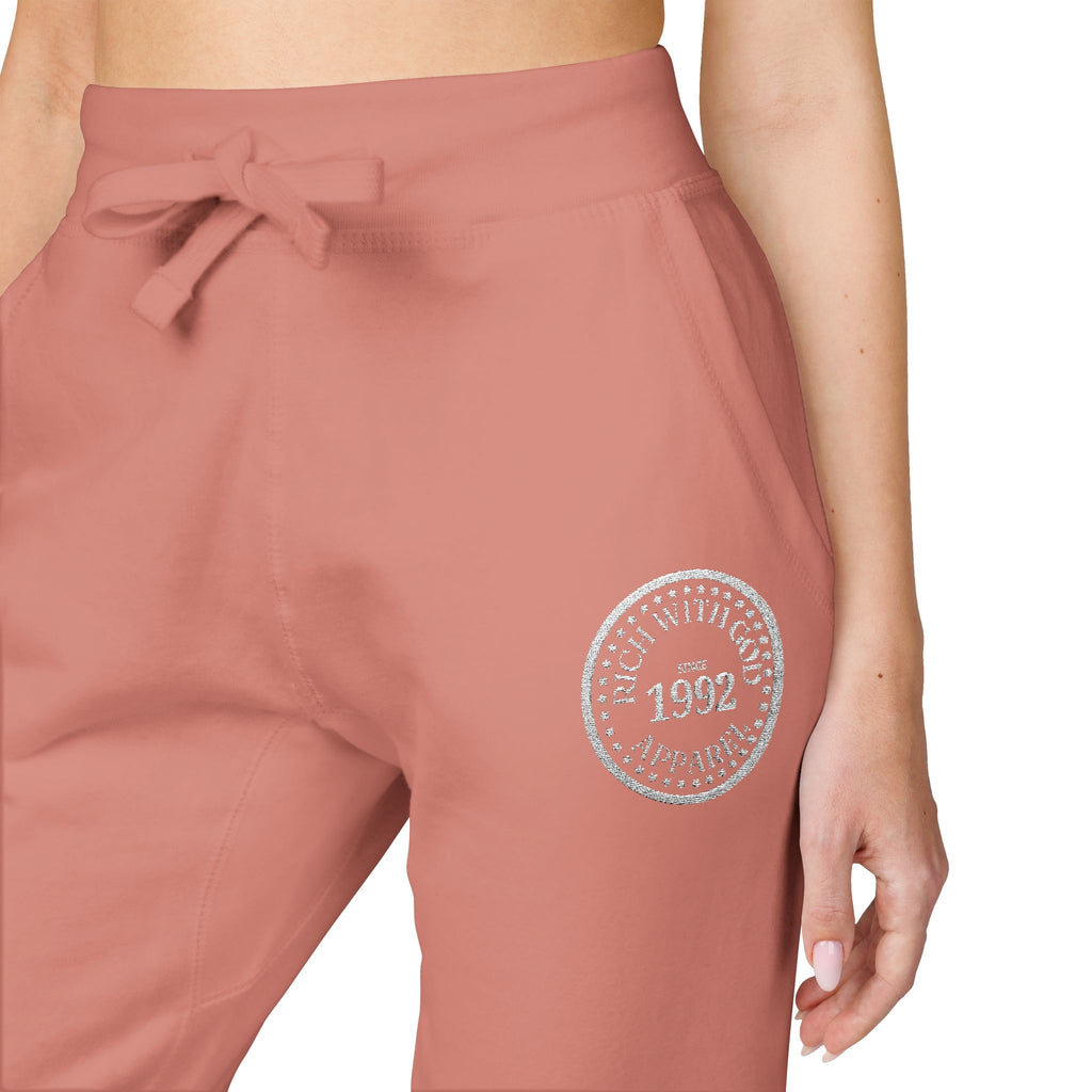 Rich With God Apparel Unisex Fleece Sweatpants (Embroidery)