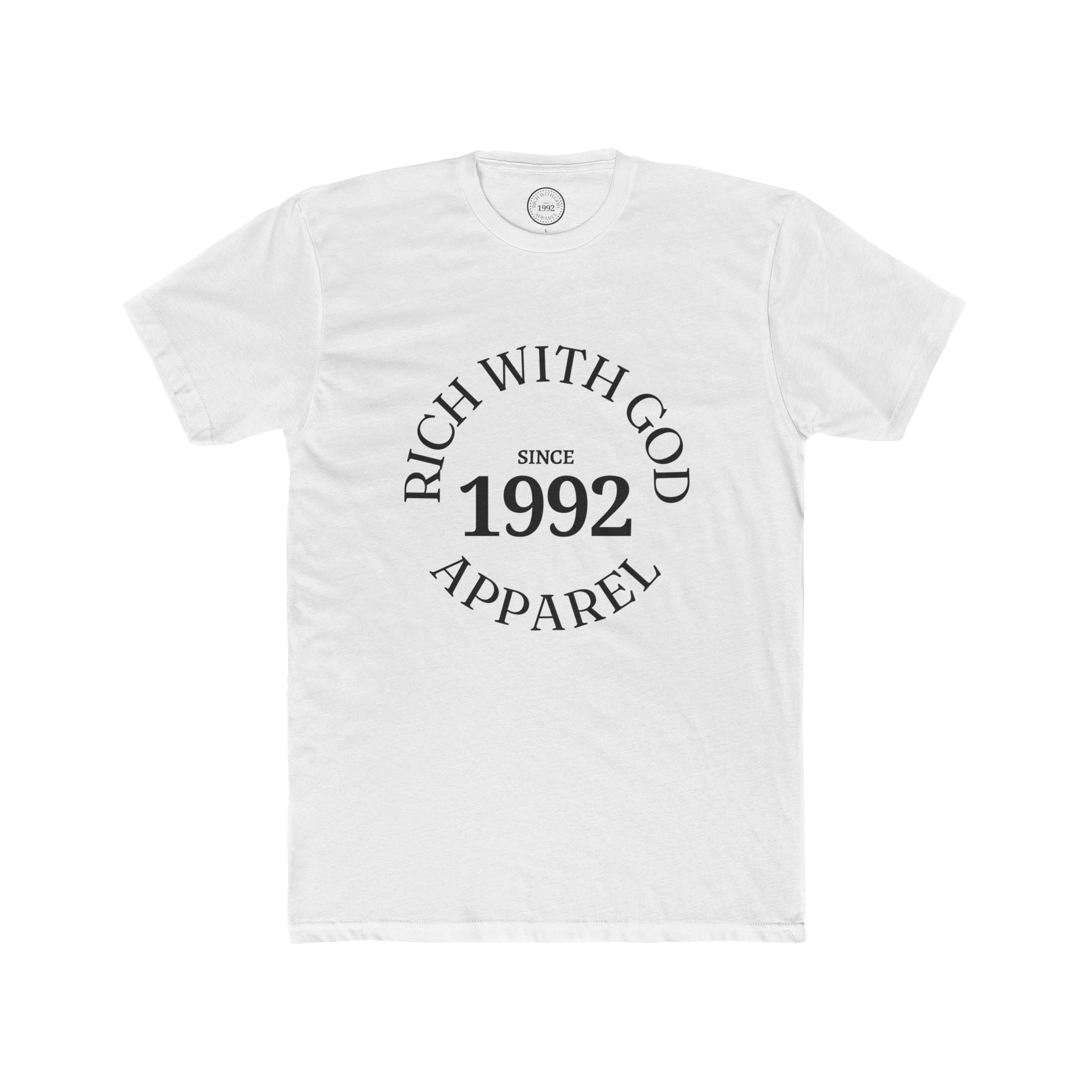 Rich With God Original Crew Tee — God Provides Edition