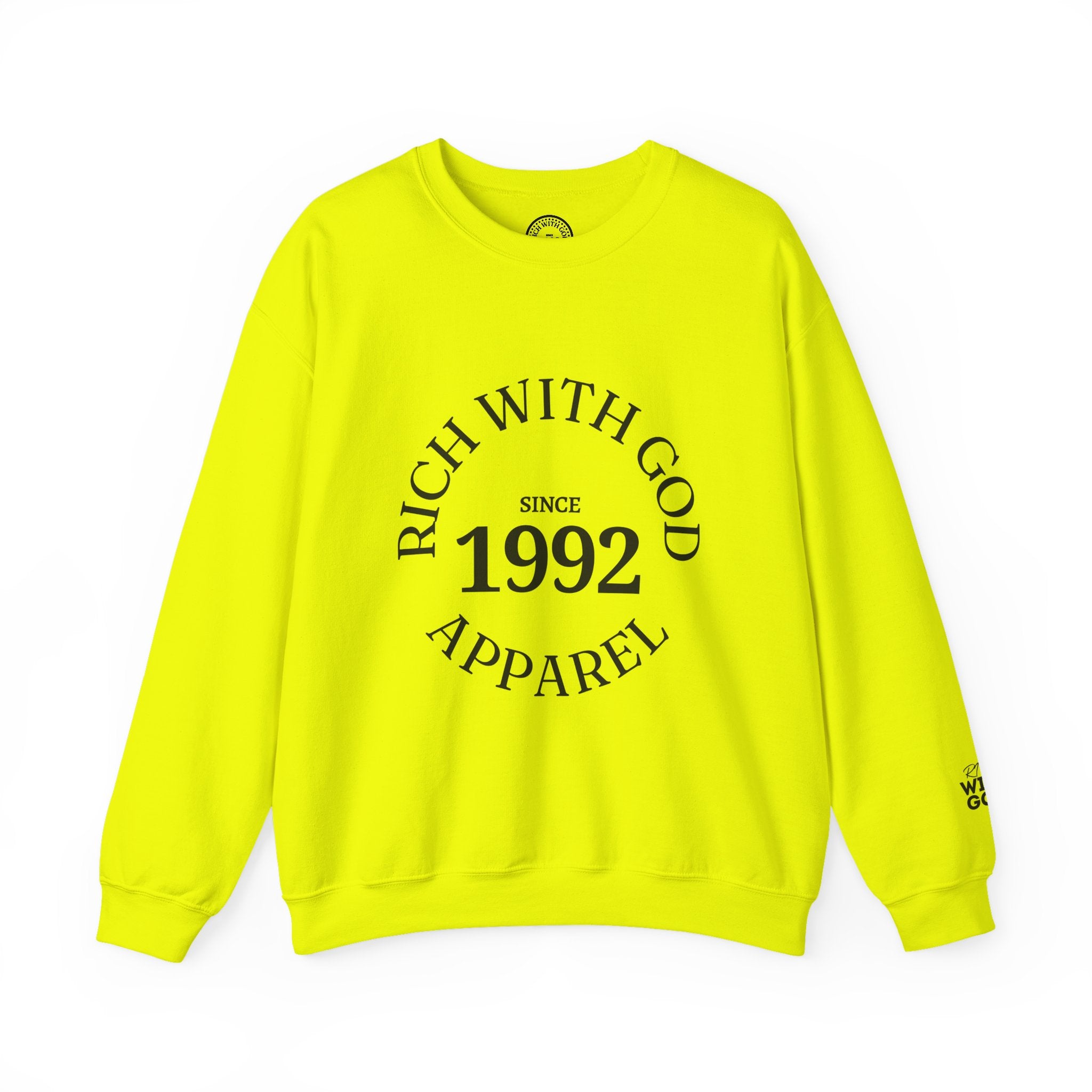 Rich With God Original Crewneck — God Provides Edition