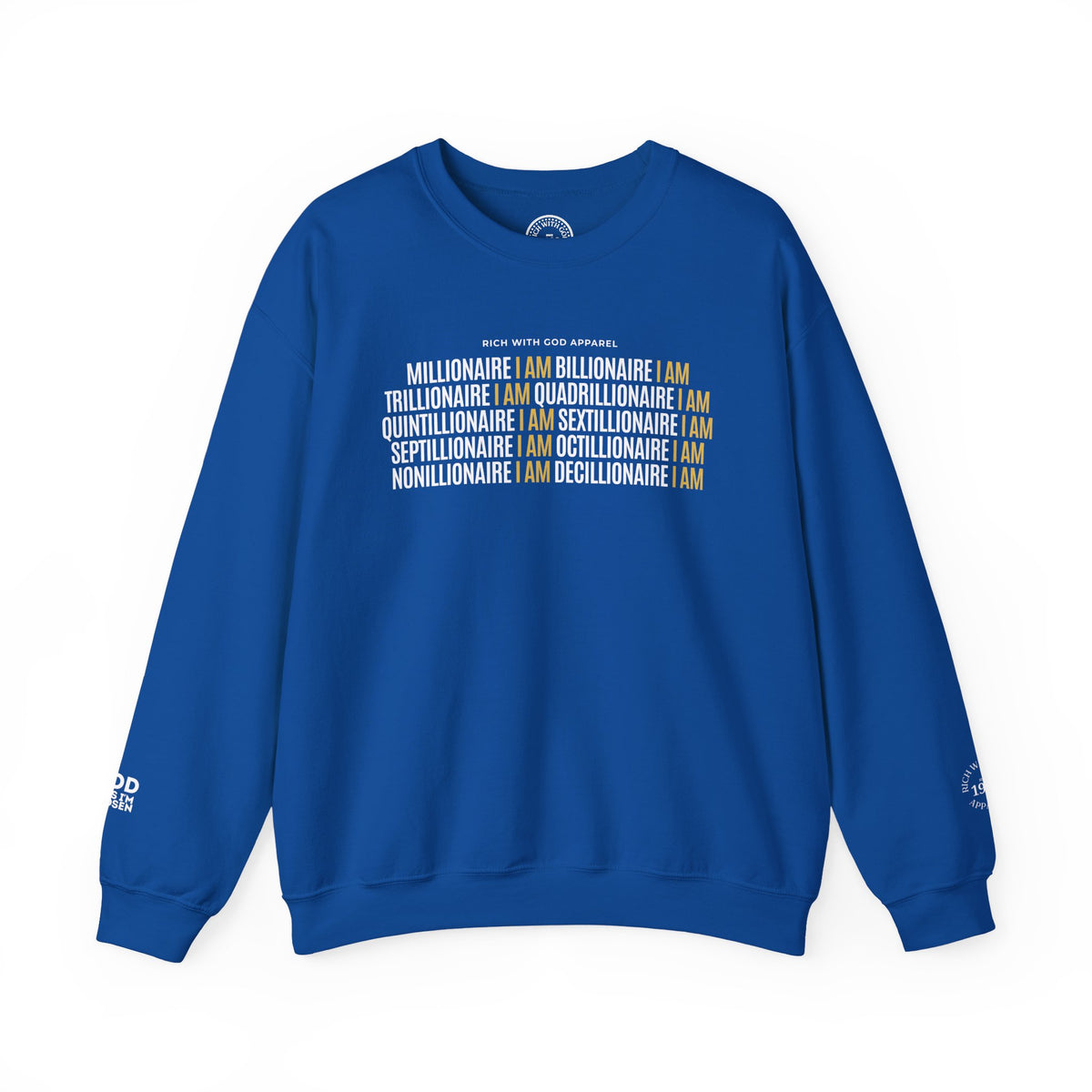 Millionaire I Am Billionaire I Am Crewneck Sweatshirt