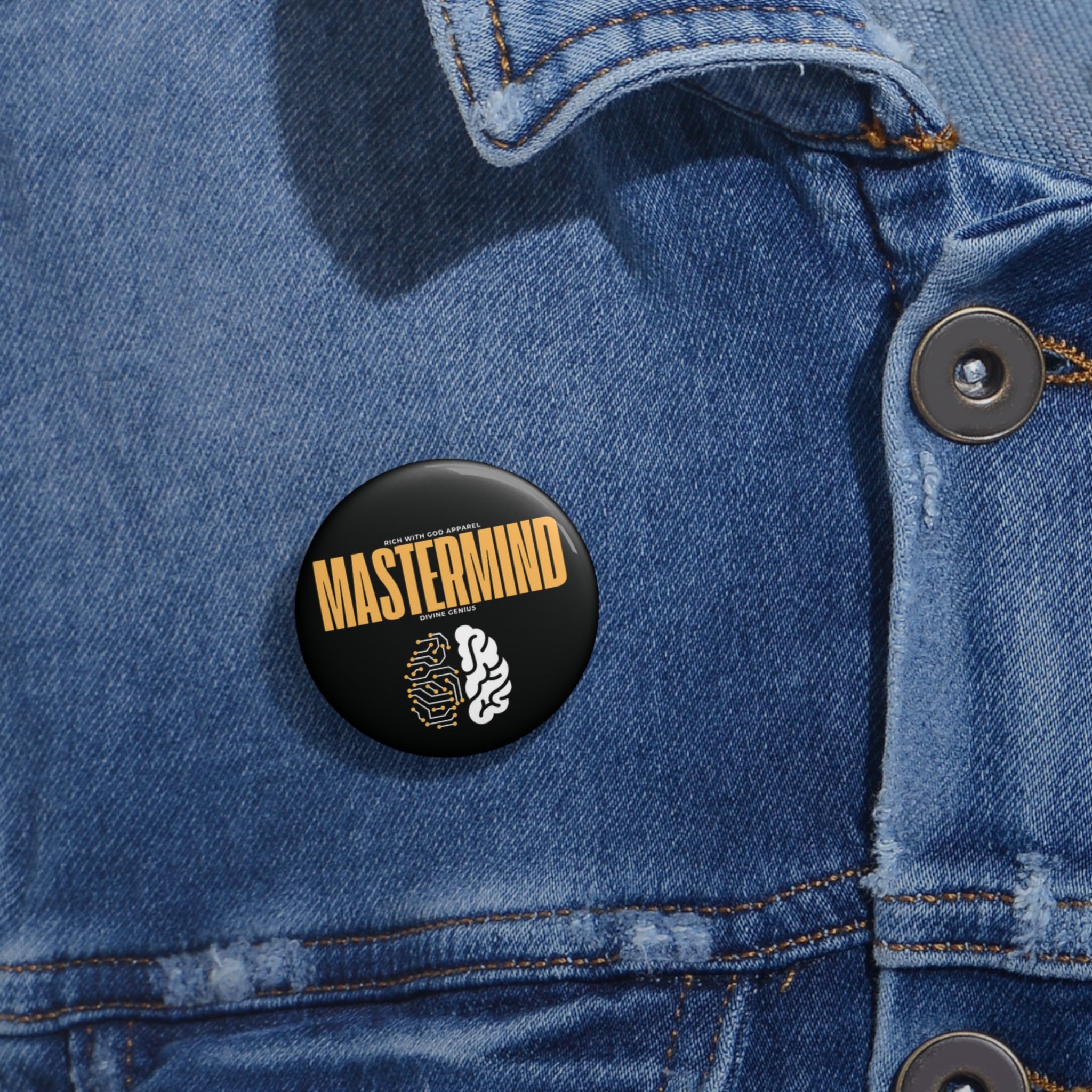 "Mastermind” Pin Button