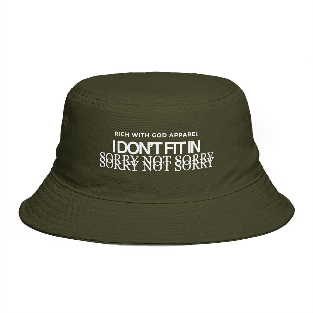 I Don't Fit In Bucket Hat