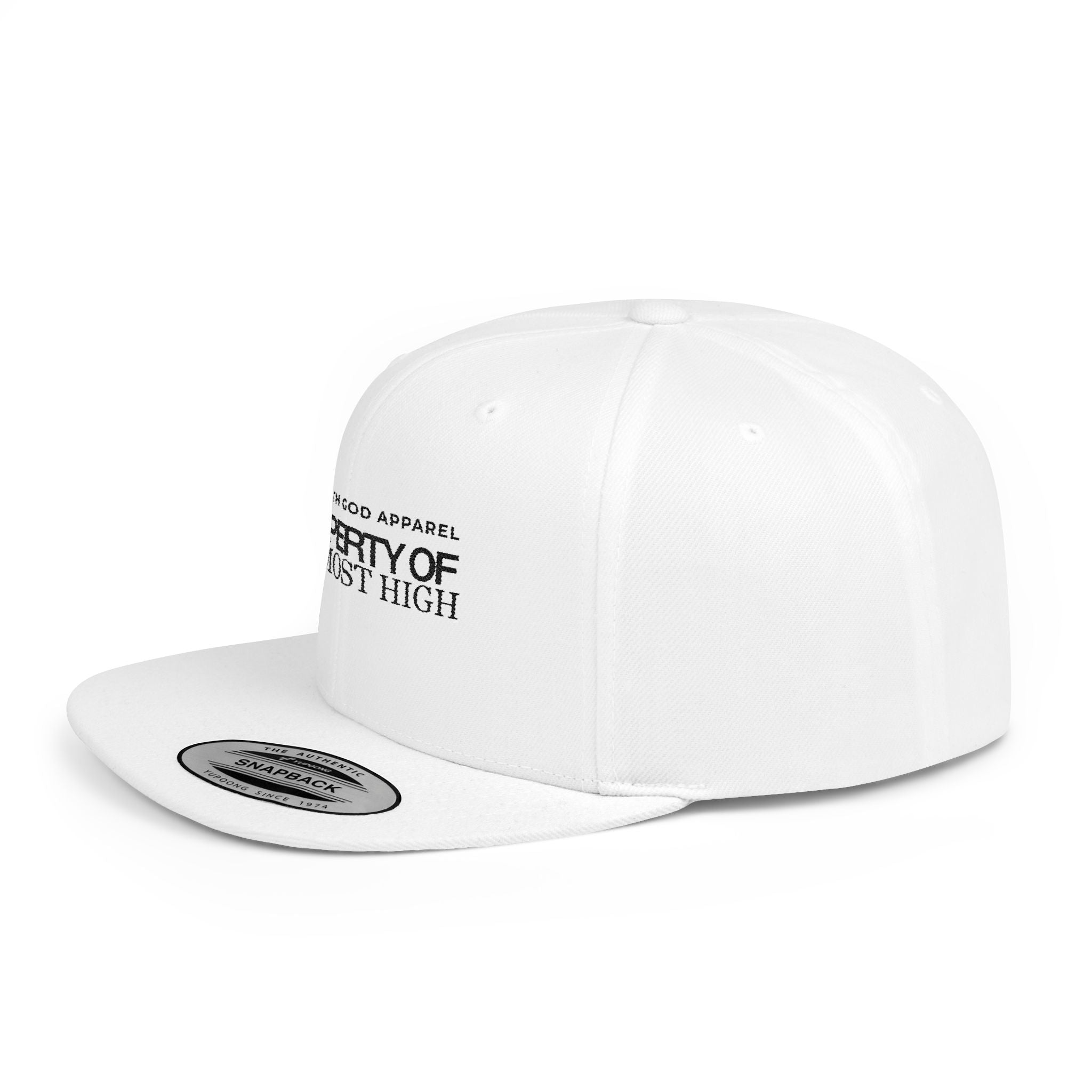 Property of the Most High Flat Bill Snapback