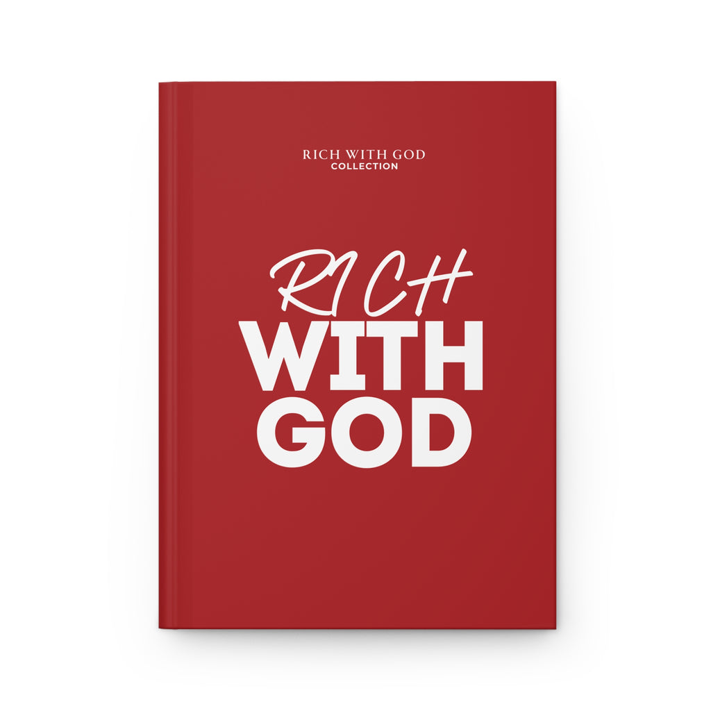 Rich With God Hardcover Journal Matte (Red)