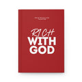 Rich With God Hardcover Journal Matte (Red)