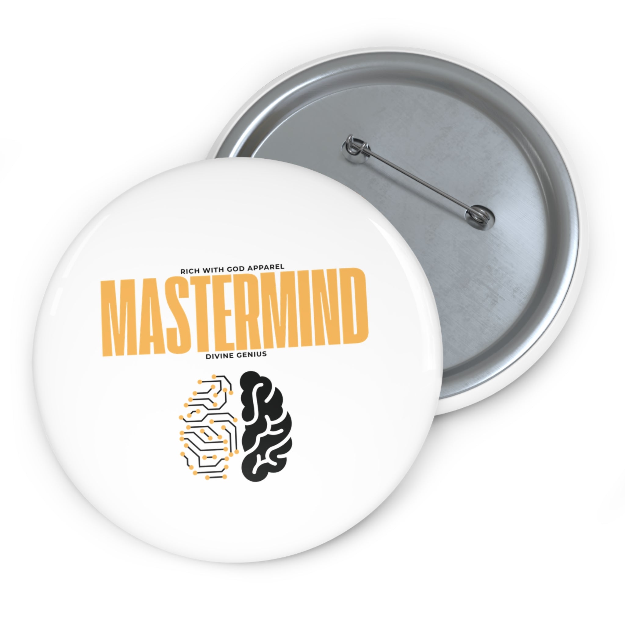 "Mastermind" Pin Button