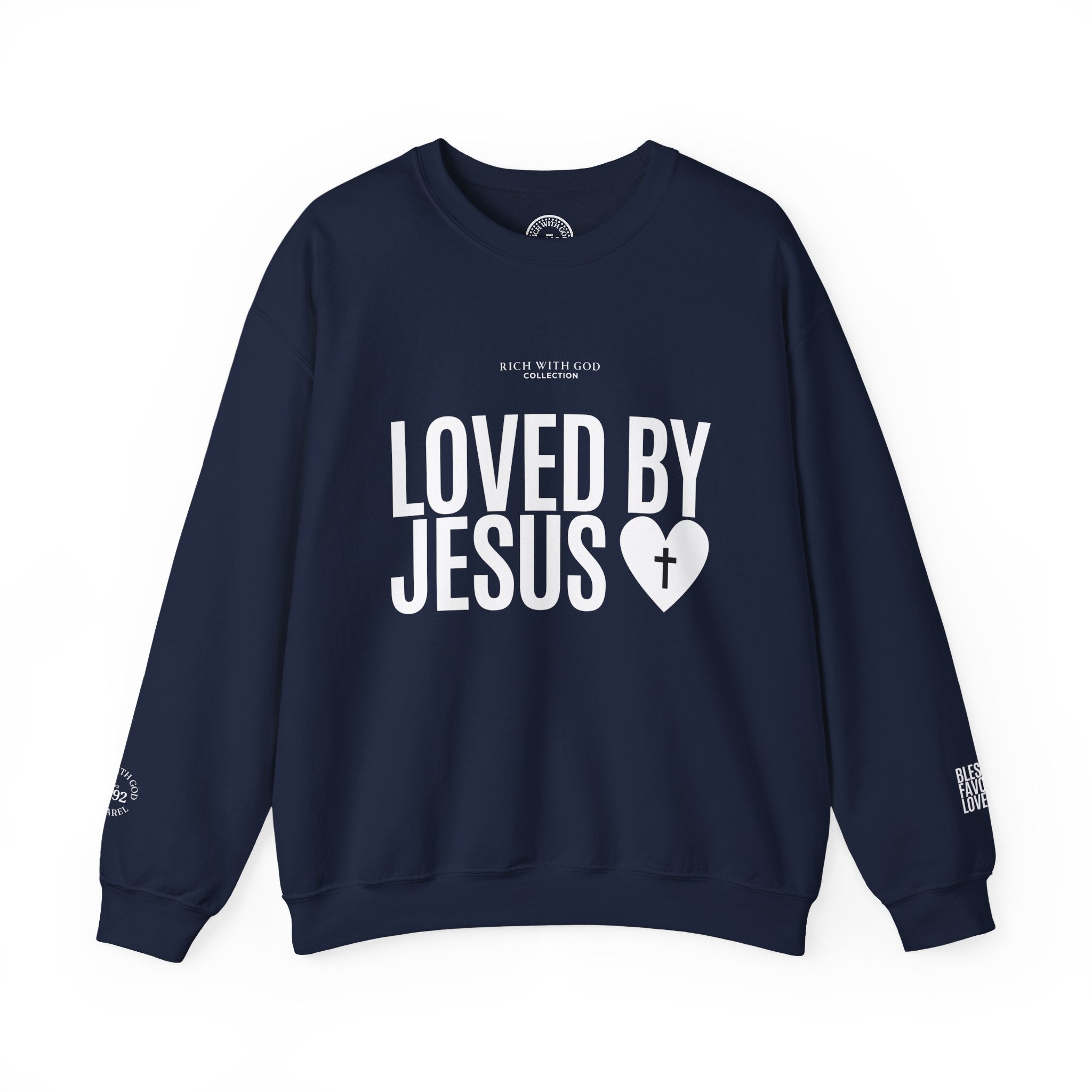 Loved By Jesus Crewneck Sweatshirt