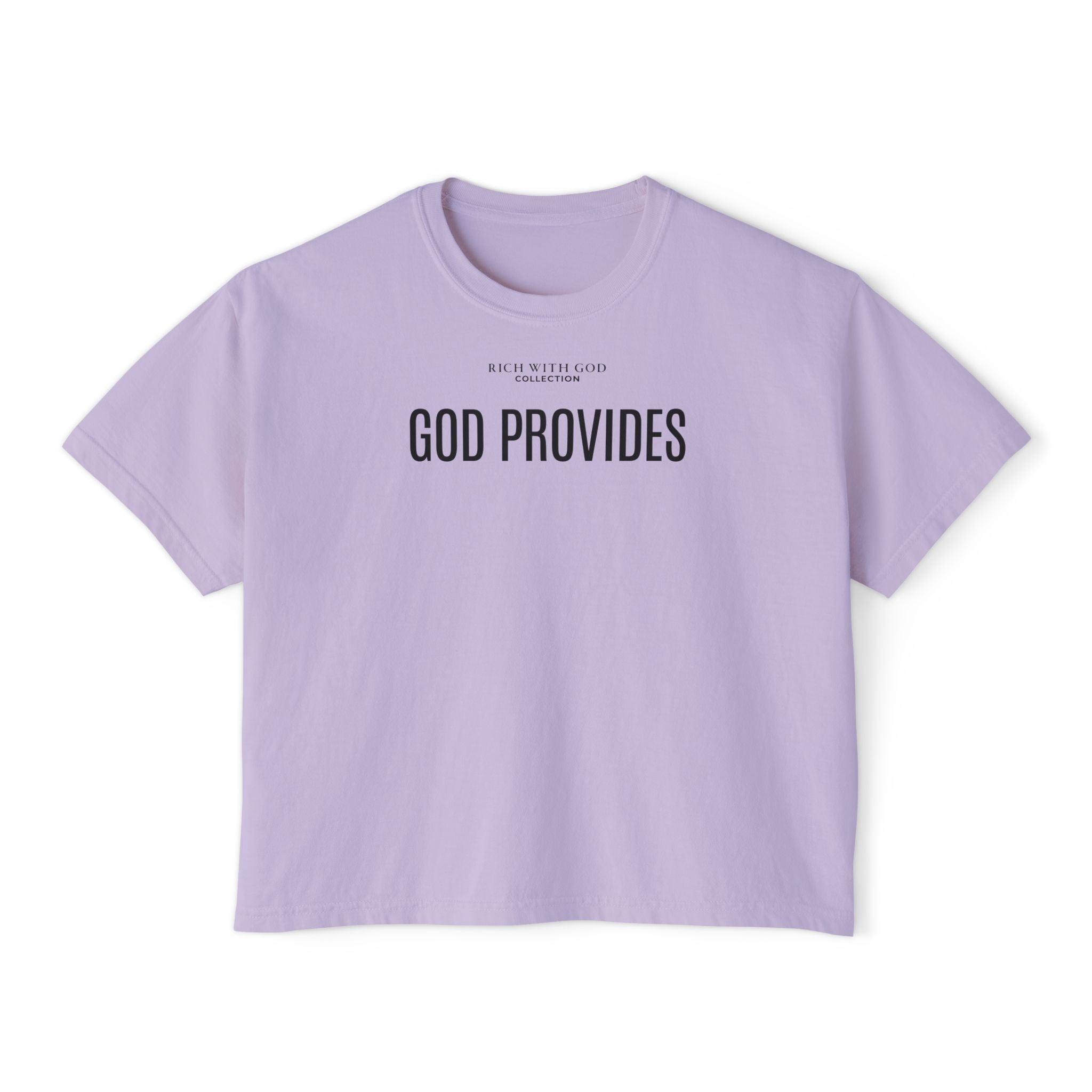 God Provides Women's Boxy Tee