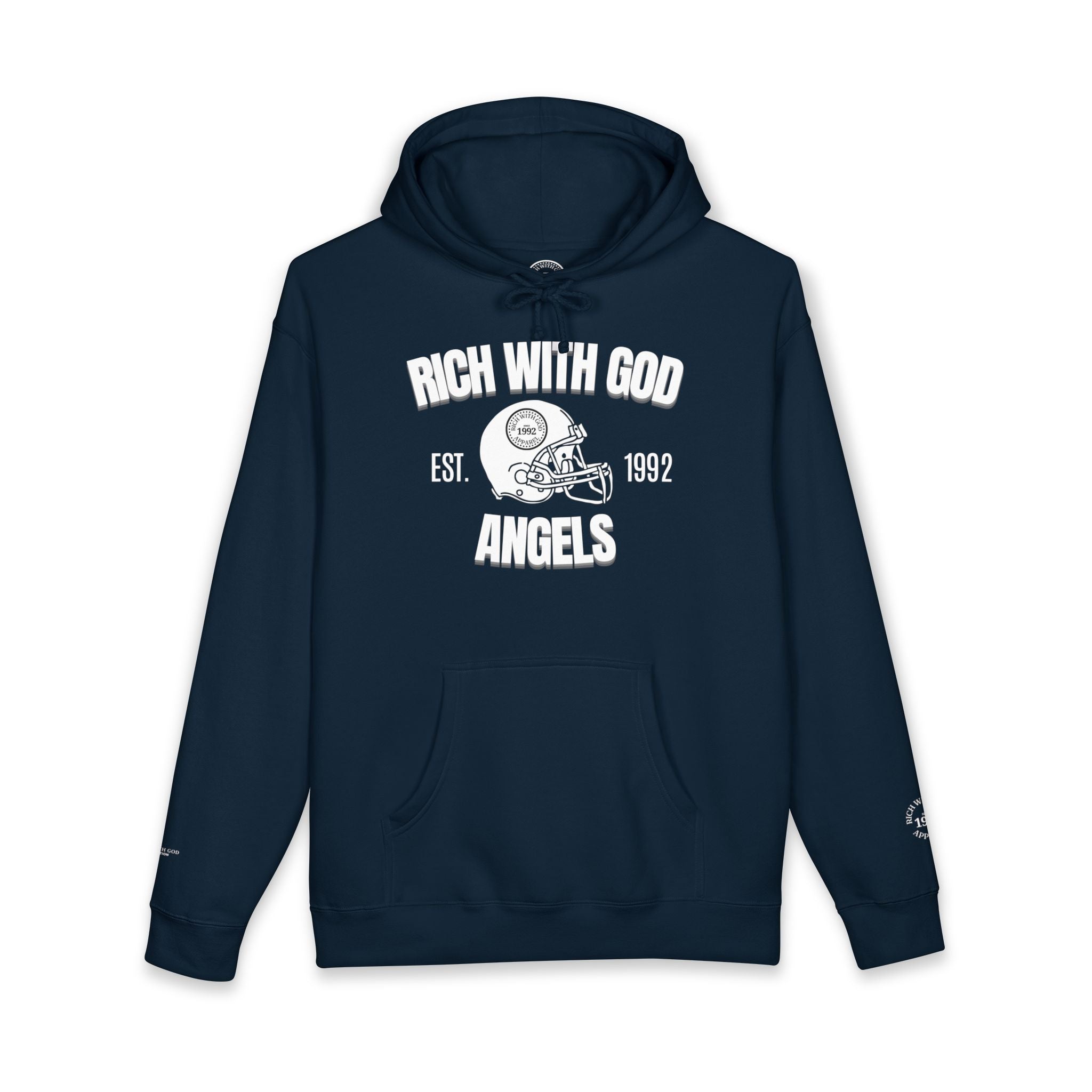 Rich With God Angels Hoodie