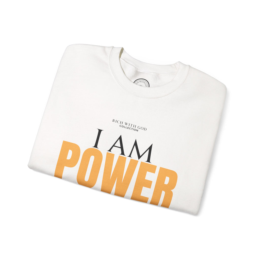 I Am Power Crewneck Sweatshirt