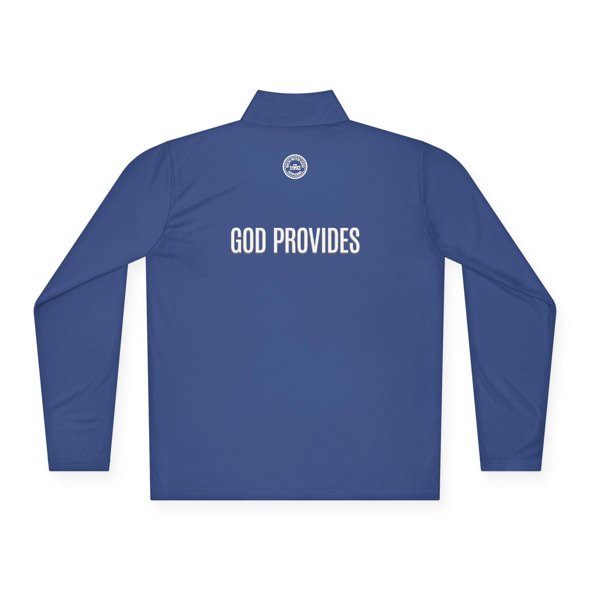 Rich With God Unisex Quarter-Zip Pullover