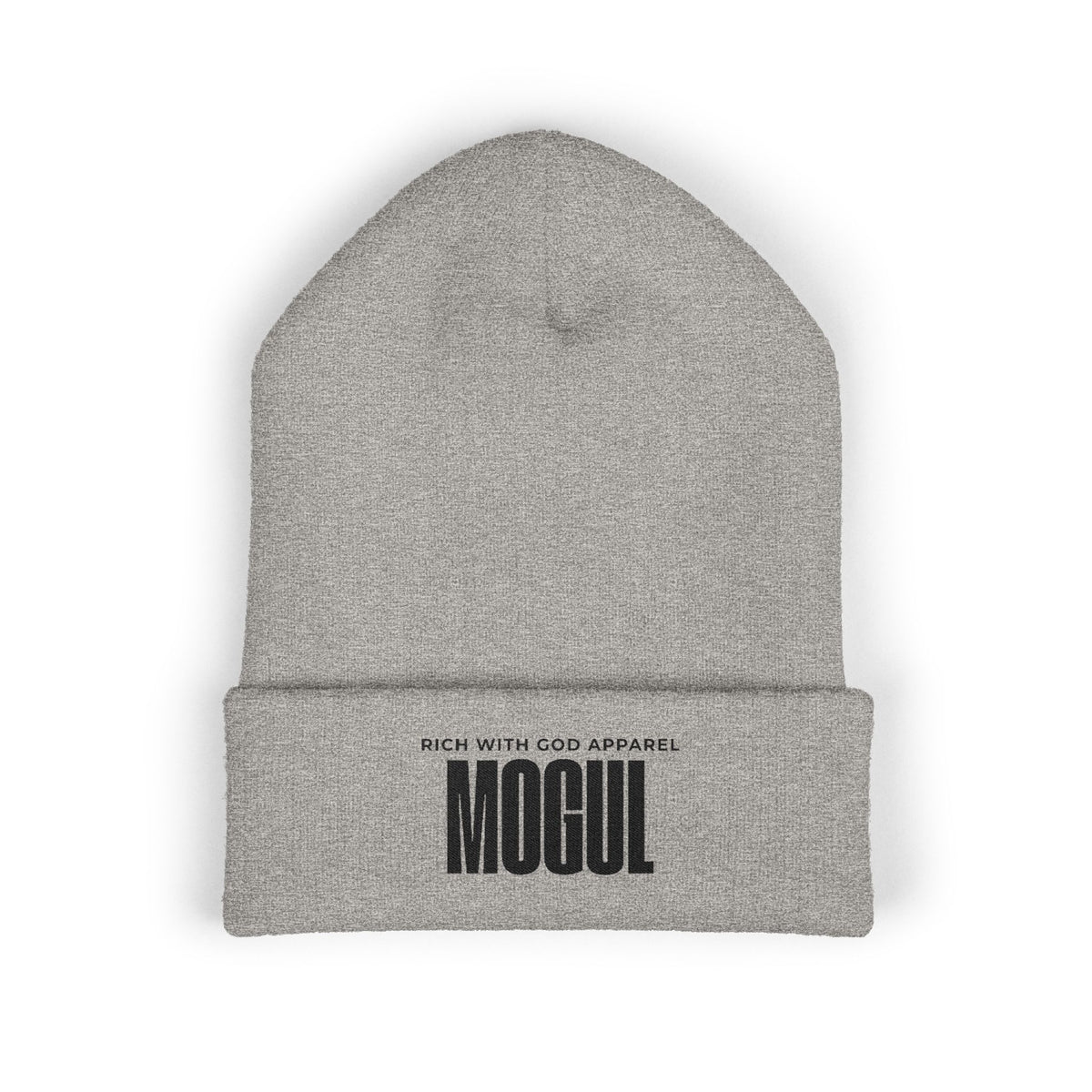 Mogul Embroidered Cuffed Beanie