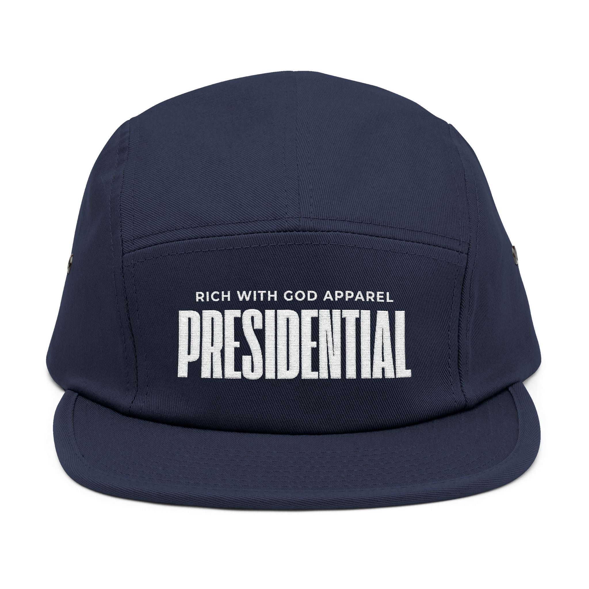 Presidential 5 Panel Cap (Embroidery)