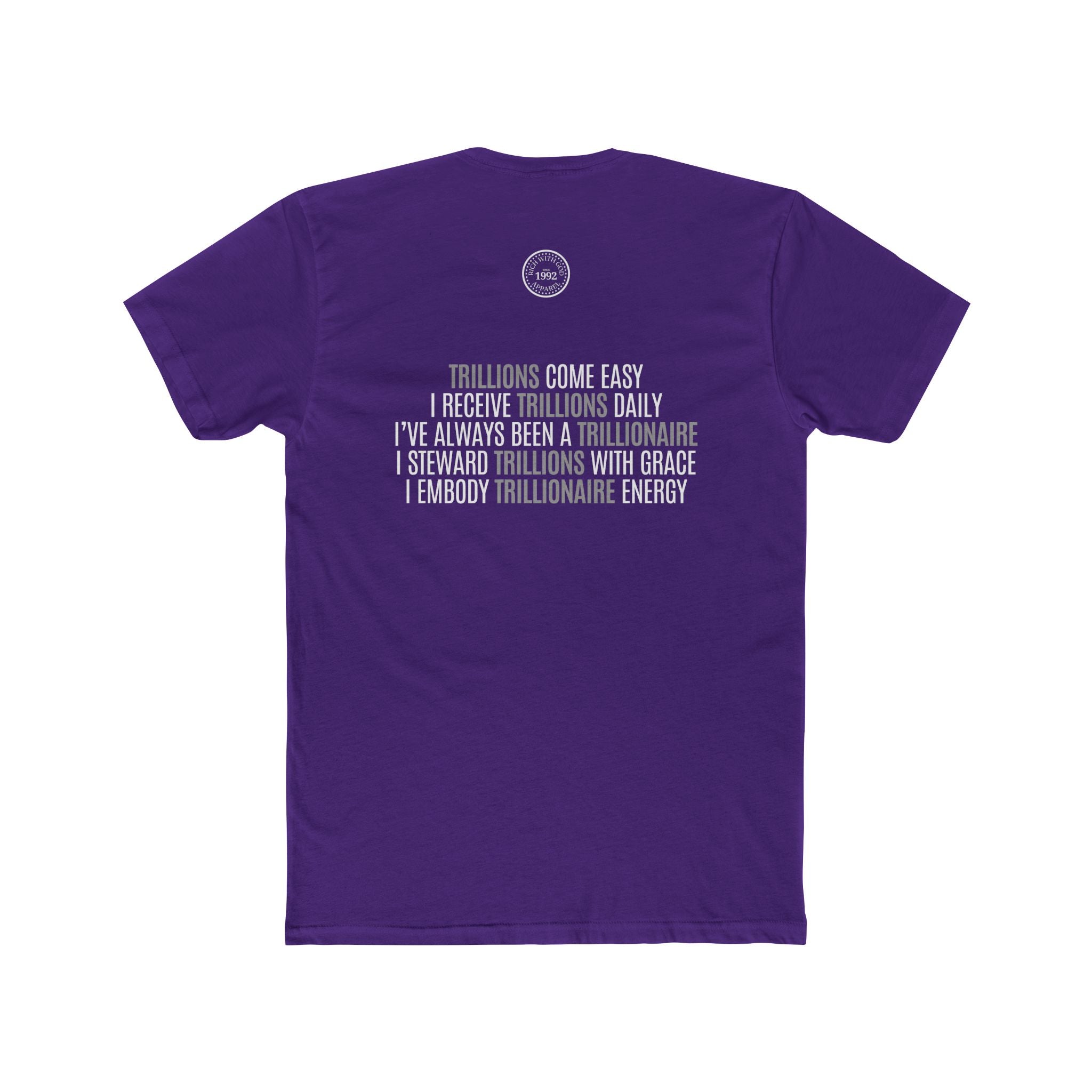 God Made Trillionaire Crew Tee
