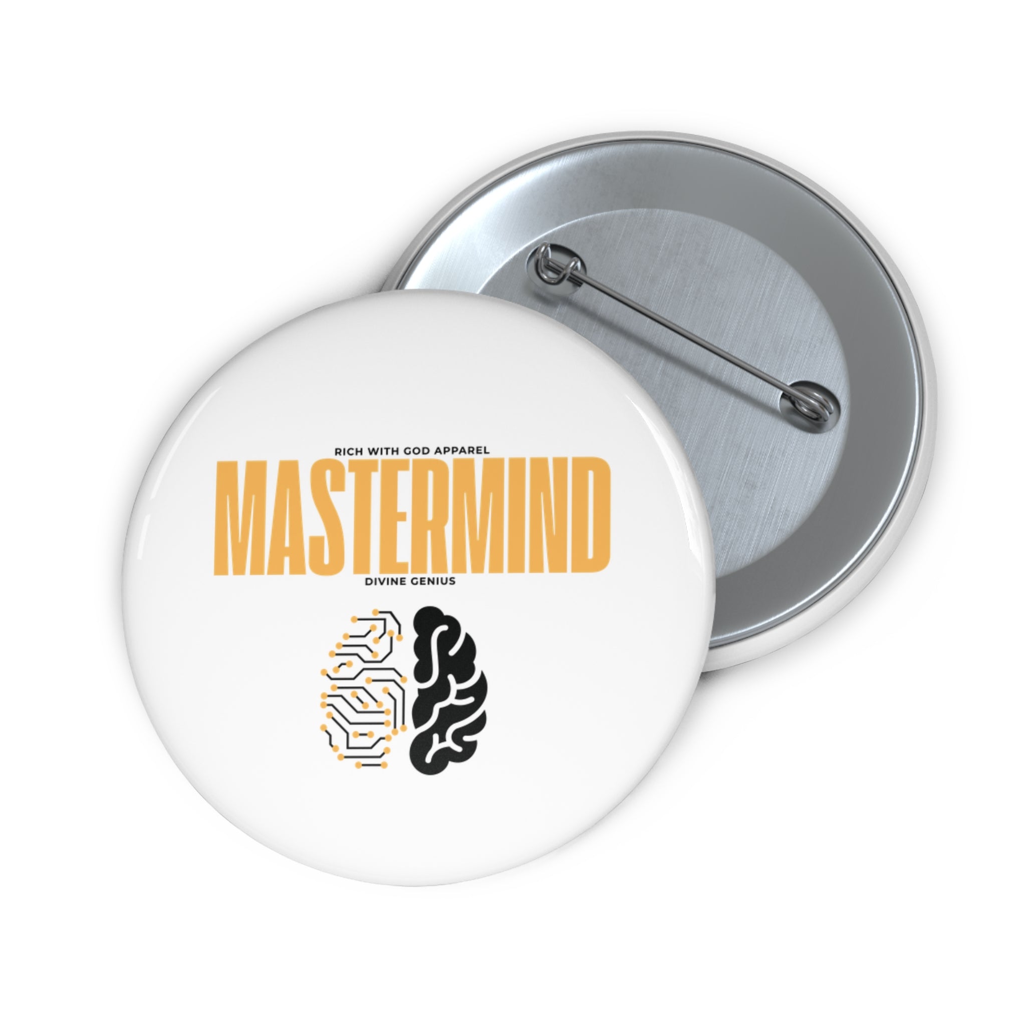 "Mastermind" Pin Button