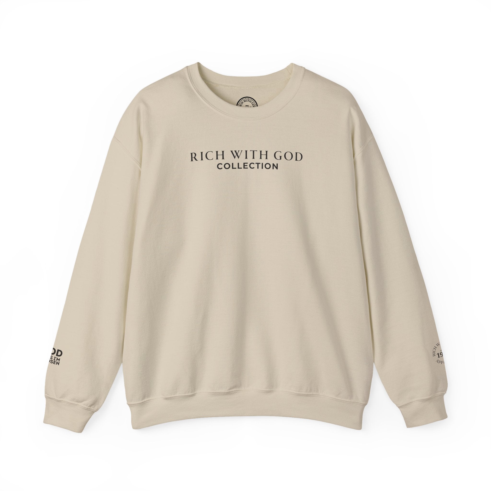 Rich With God Collection Crewneck Sweatshirt
