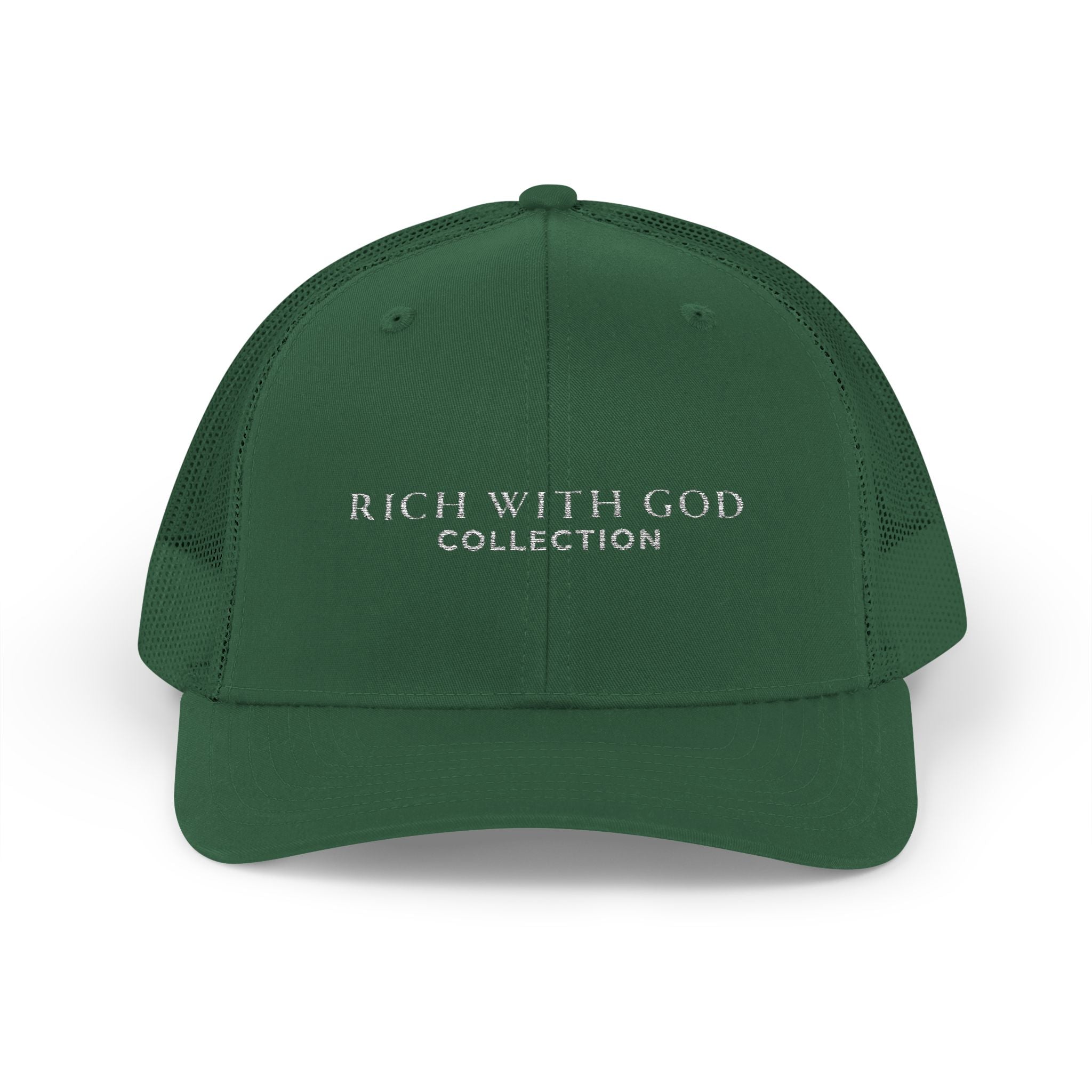 Rich With God Collection Snapback Trucker Cap