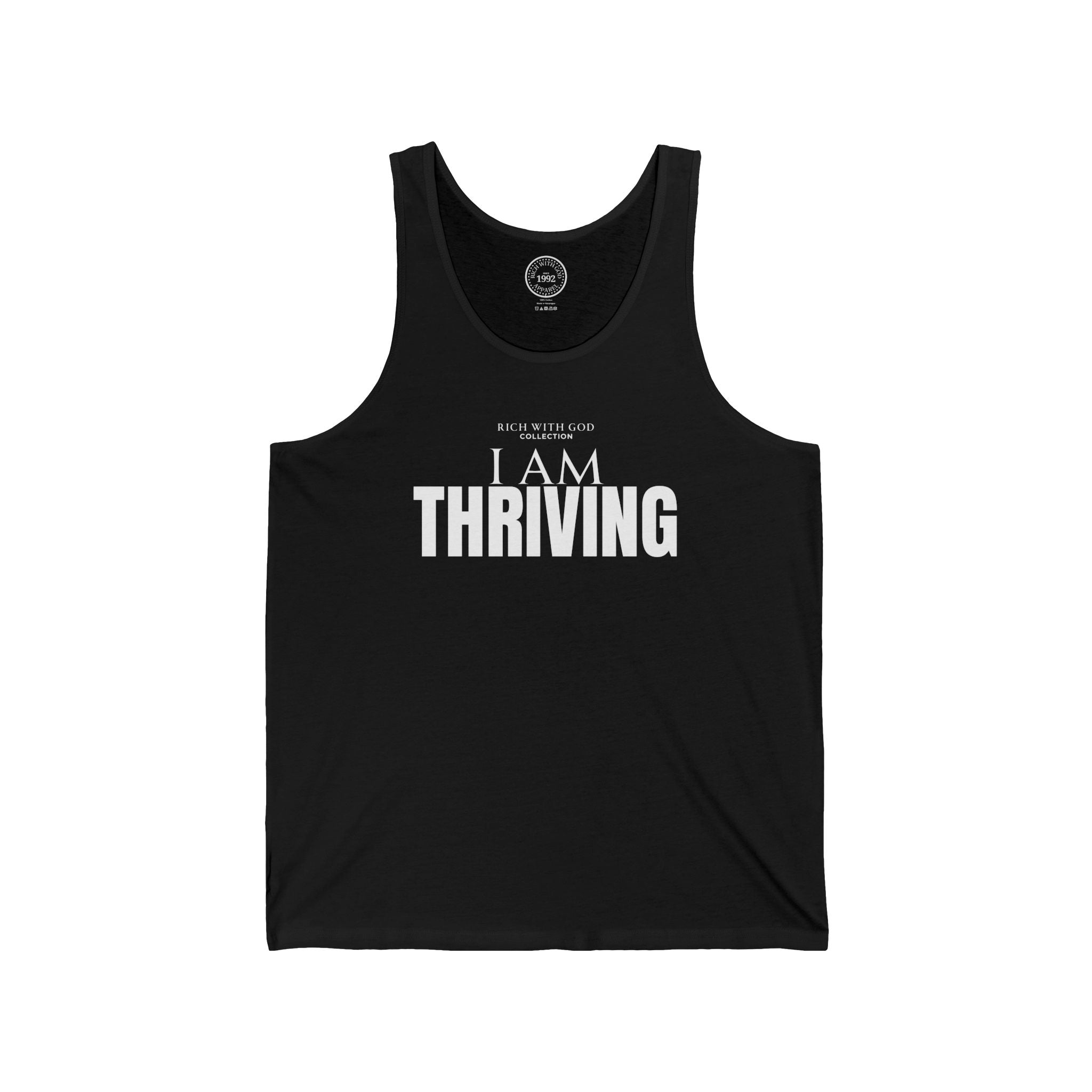 I Am Thriving Unisex Jersey Tank
