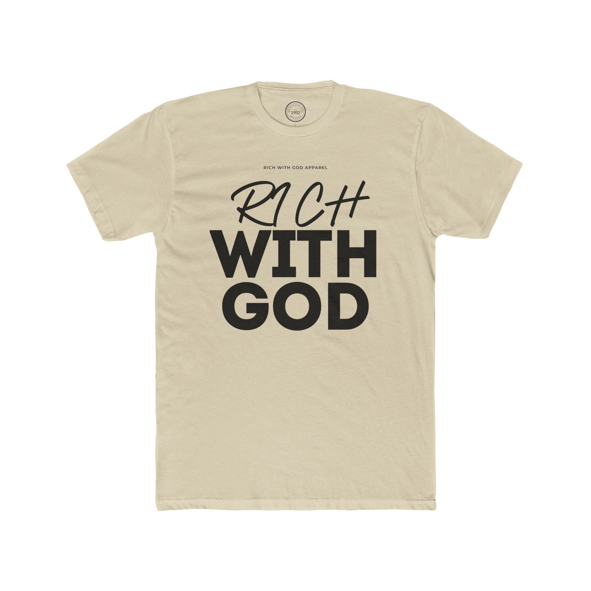 Rich With God Crew Tee