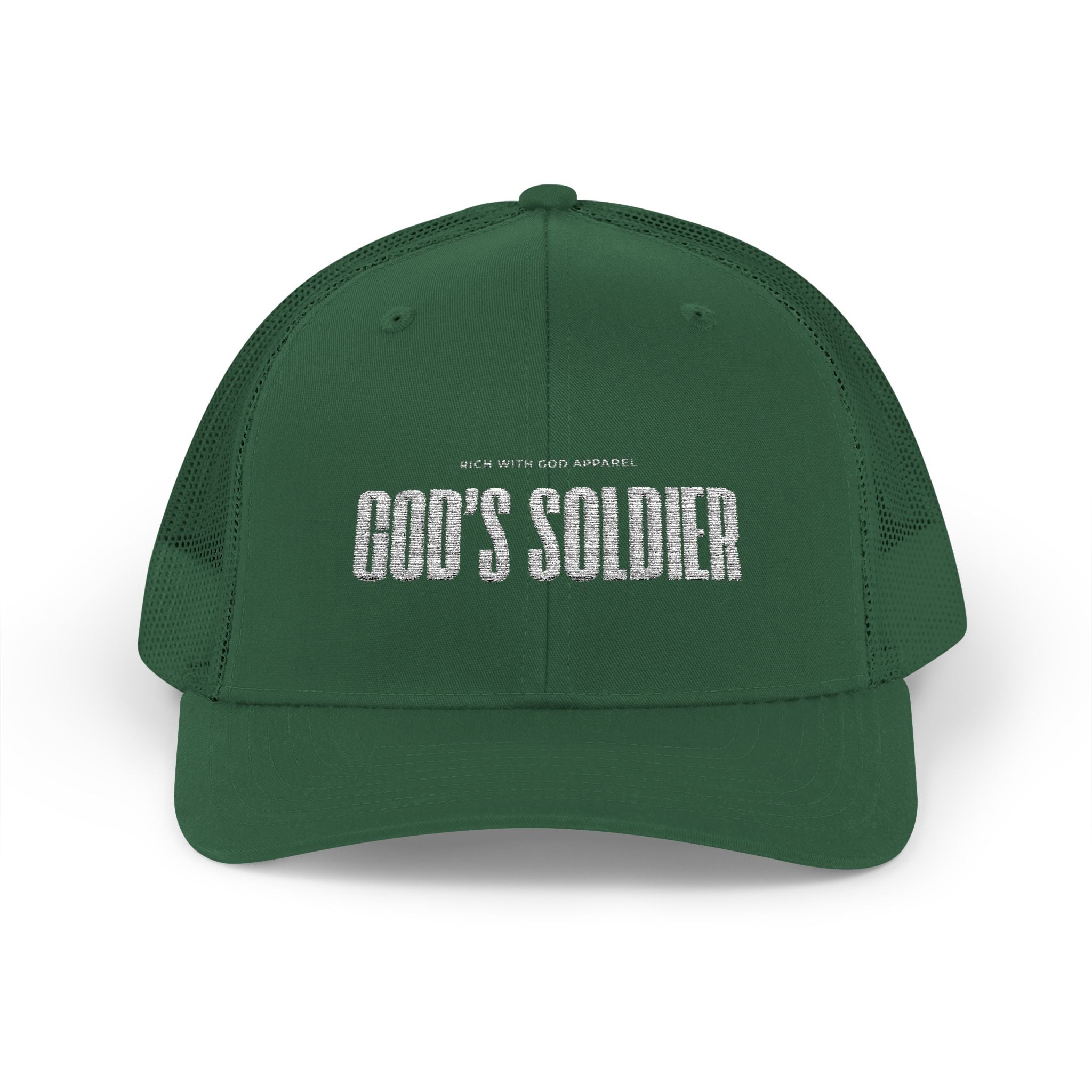 God's Soldier Snapback Trucker Cap