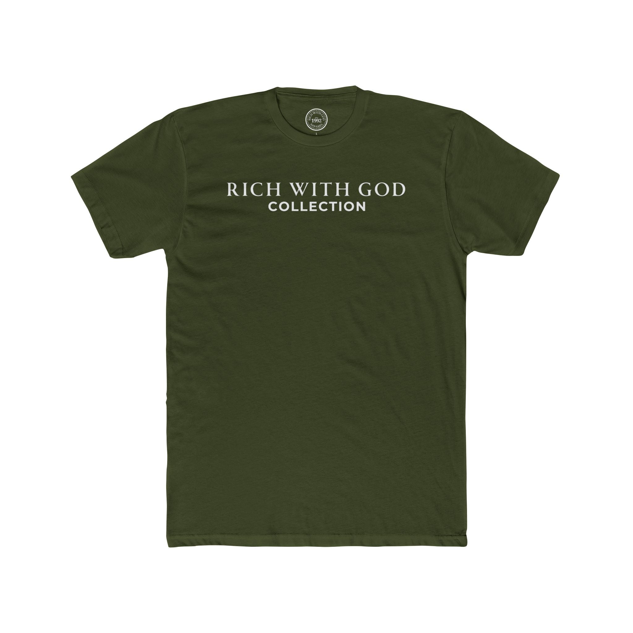 Rich With God Collection Crew Tee