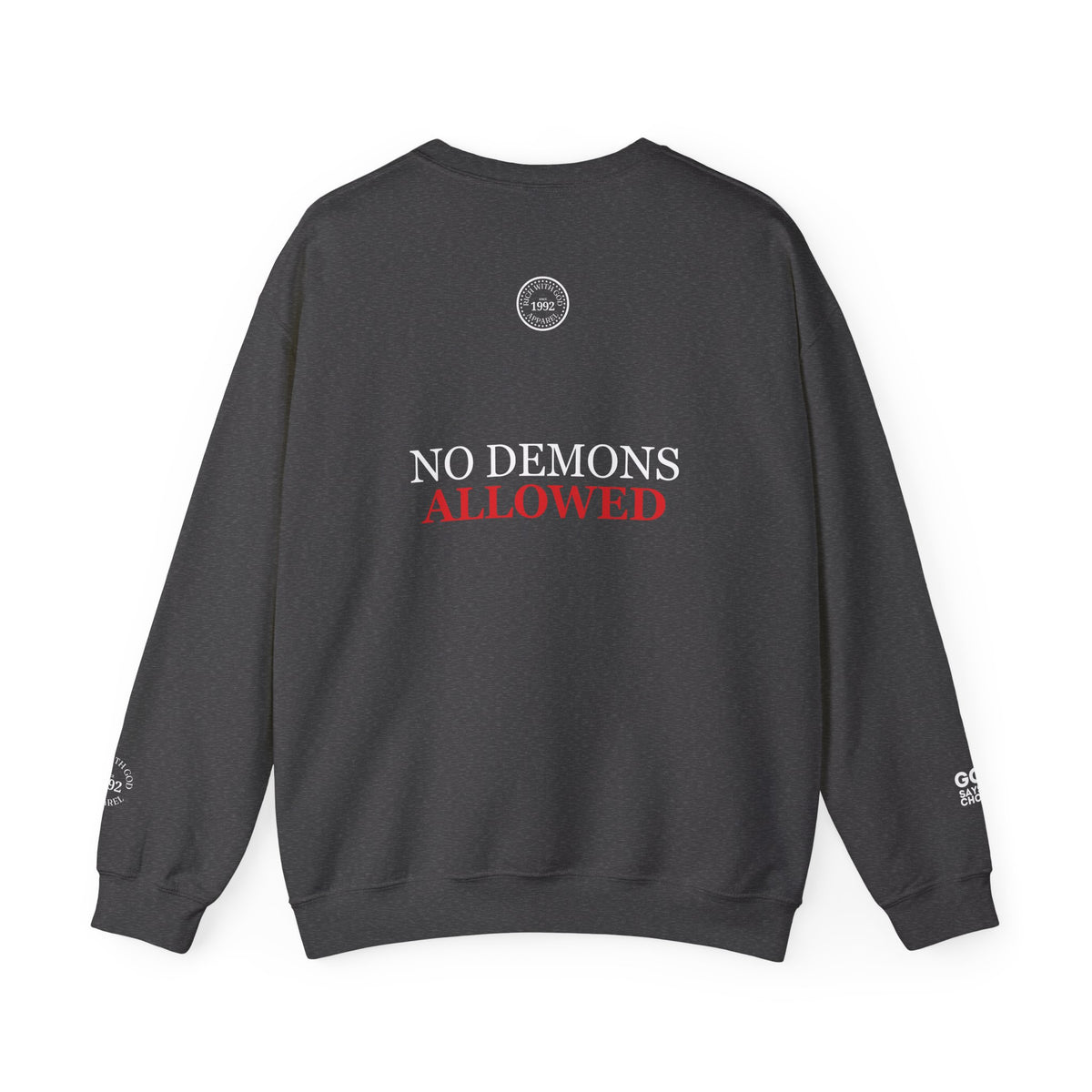 Demon Free Zone Crewneck Sweatshirt