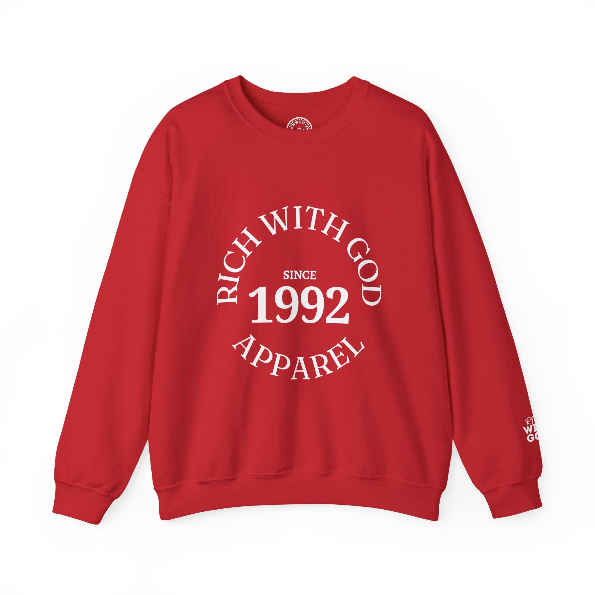 Rich With God Original Crewneck — God Provides Edition