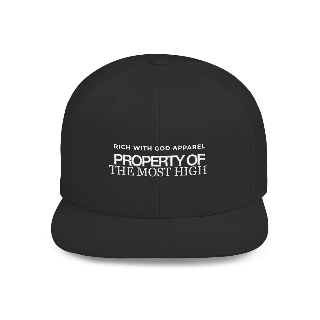 Property of the Most High Flat Bill Snapback