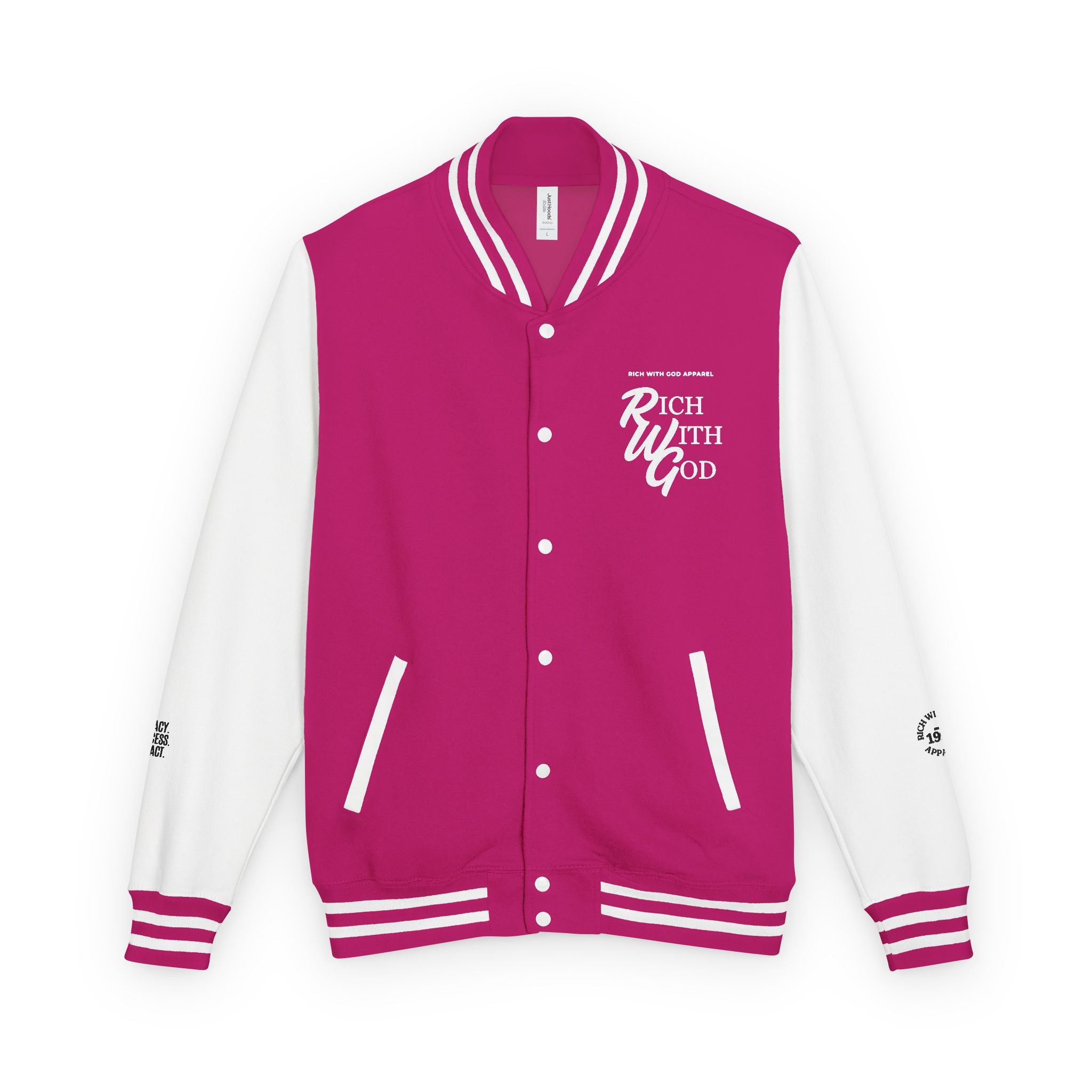 RWG - Rich With God Varsity Letterman Jacket