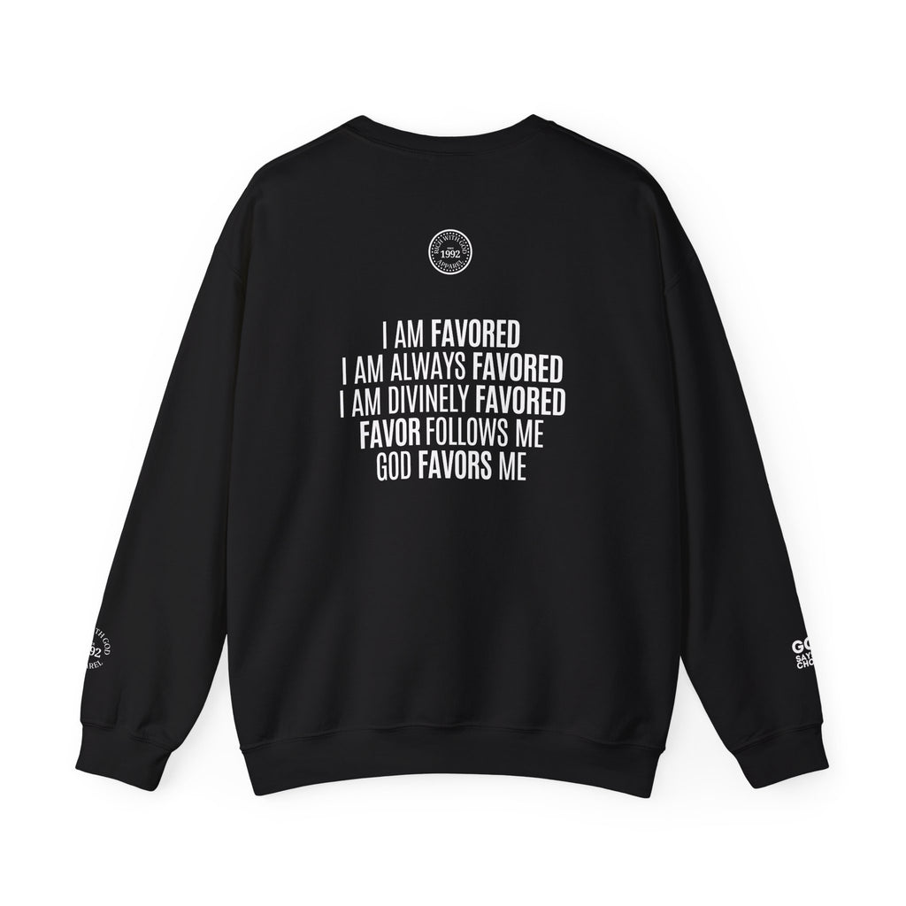 I Am Divinely Favored Crewneck Sweatshirt