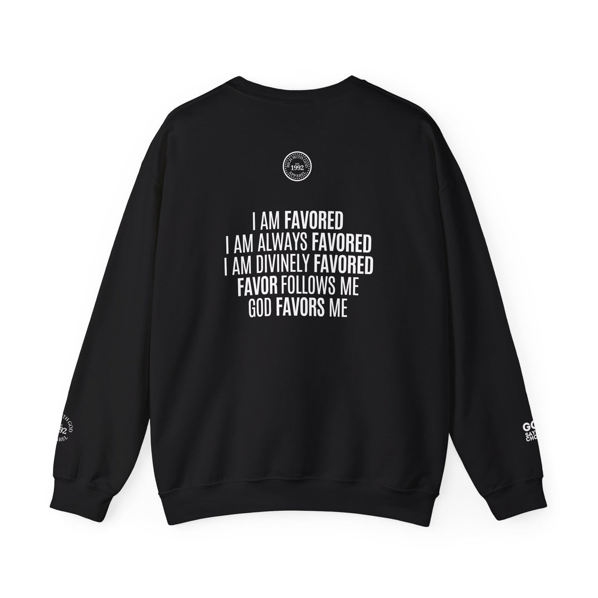 I Am Divinely Favored Crewneck Sweatshirt