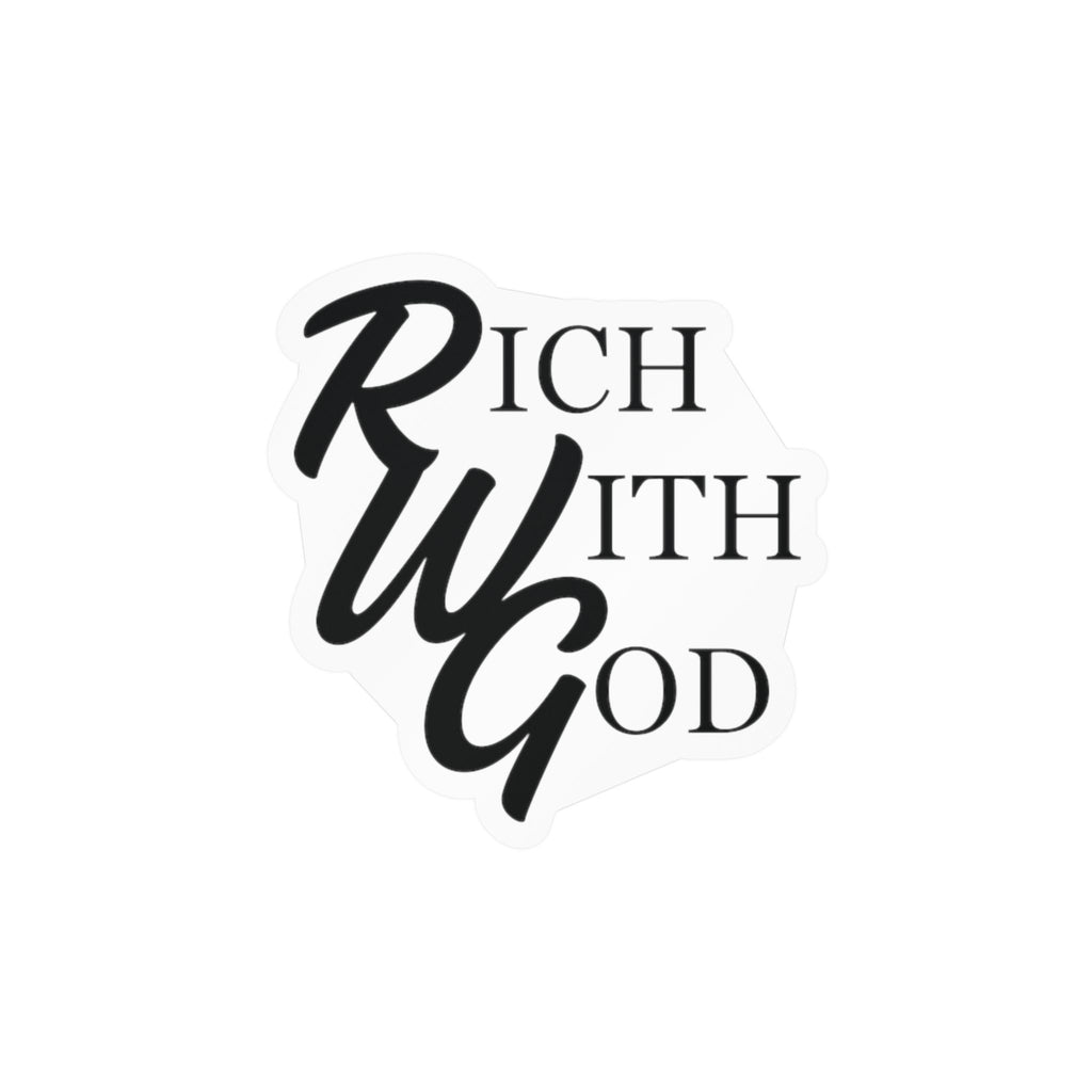 RWG - Rich With God Vinyl Sticker